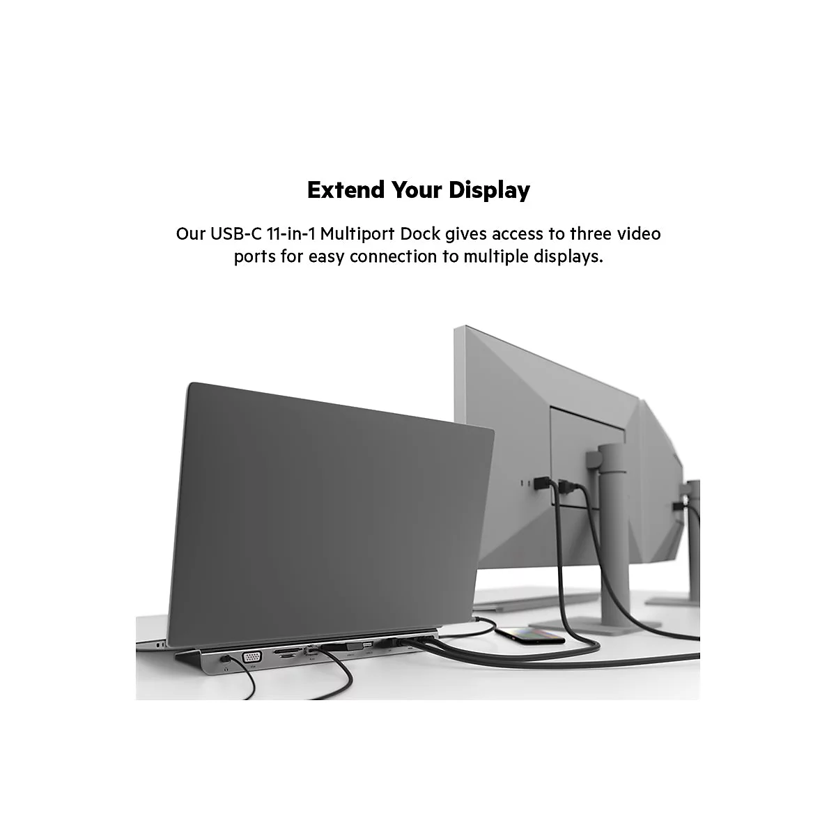 Belkin CONNECT 11-in-1 Multiport-Dock - USB-C - VGA, HDMI, DP - GigE