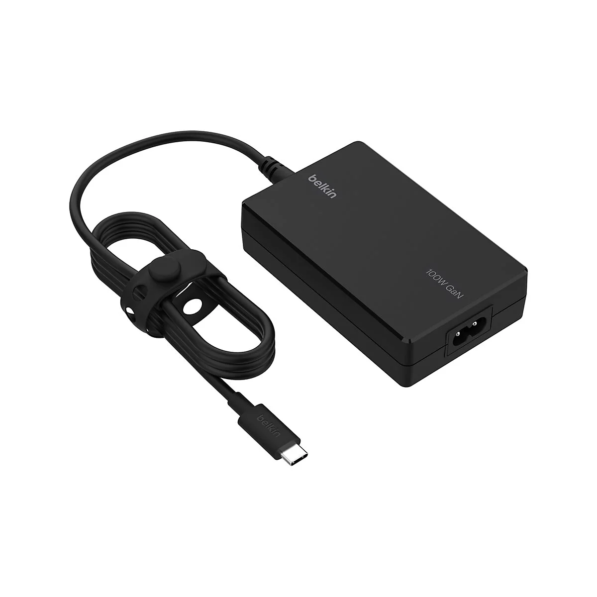 Belkin Connect USB-C Core - Netzteil - GaN-Technologie - 100 Watt - PD (24 pin USB-C) - Schwarz