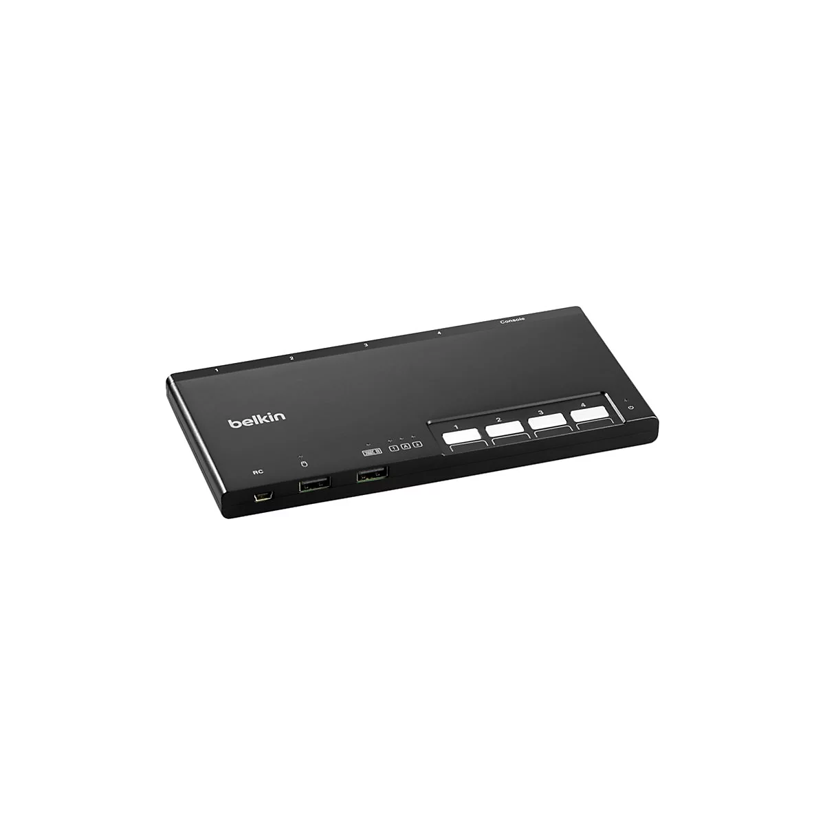 Belkin Modular Secure - KVM-Switch - 4 x KVM port(s) - 1 lokaler Benutzer - Desktop - TAA-konform