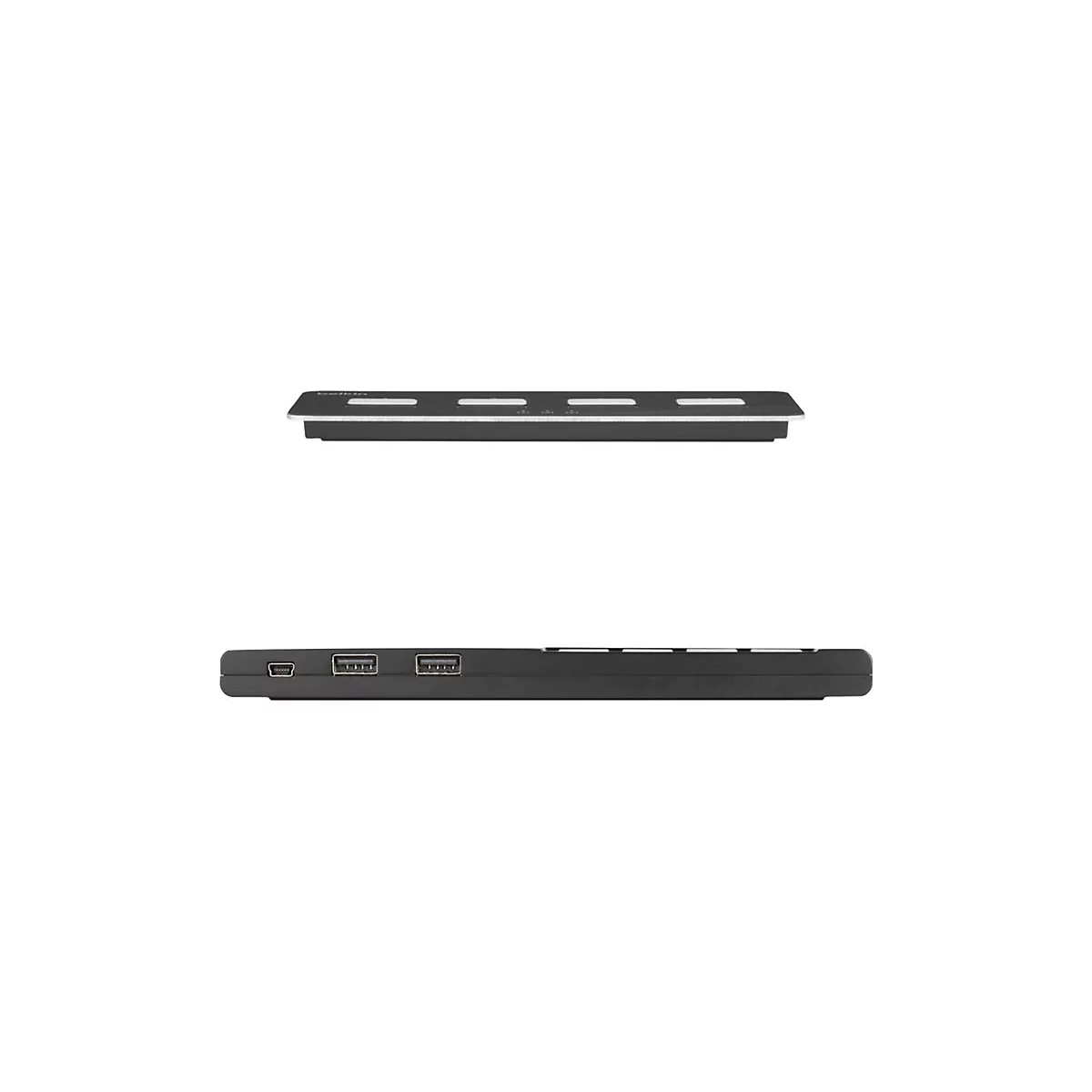Belkin Modular Secure - KVM-Switch - 4 x KVM port(s) - 1 lokaler Benutzer - Desktop - TAA-konform