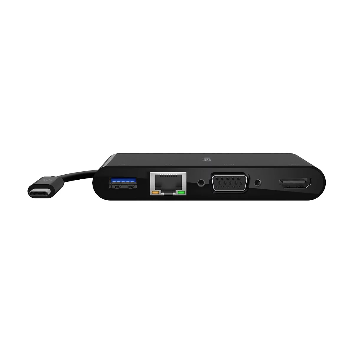 Belkin Multimedia- und Ladeadapter - USB-C - VGA, HDMI - GigE