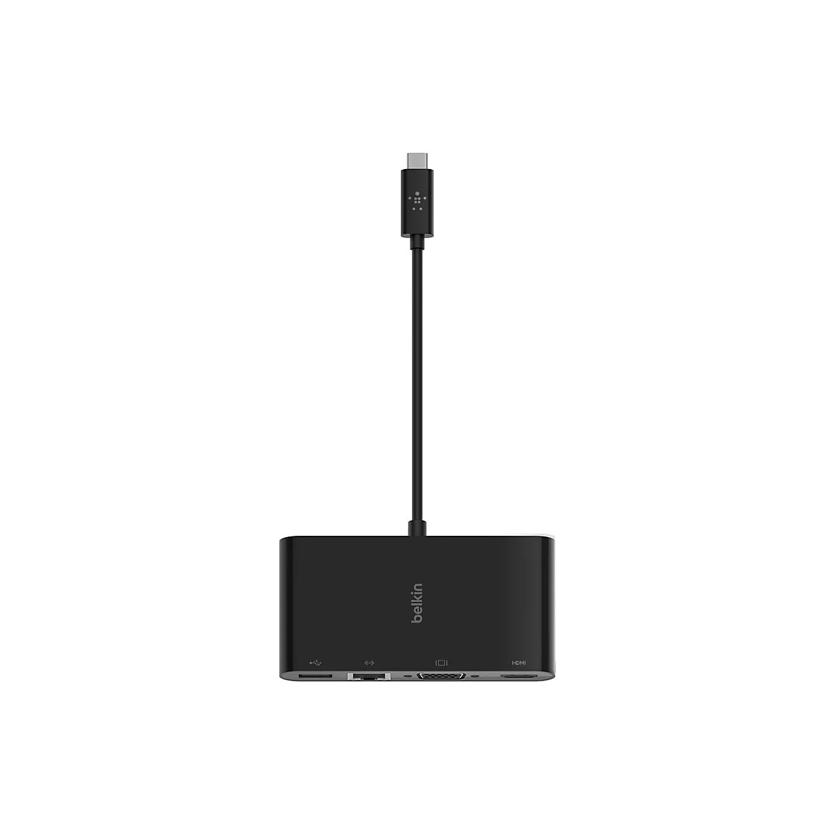 Belkin Multiport-Adapter - USB-C - VGA, HDMI - GigE