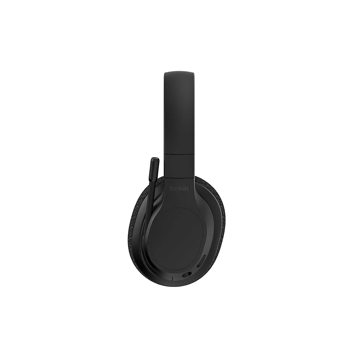 Belkin SoundForm Adapt - Kopfhörer mit Mikrofon - ohrumschließend - Bluetooth - kabellos, kabelgebunden - USB-C, 3,5 mm Stecker