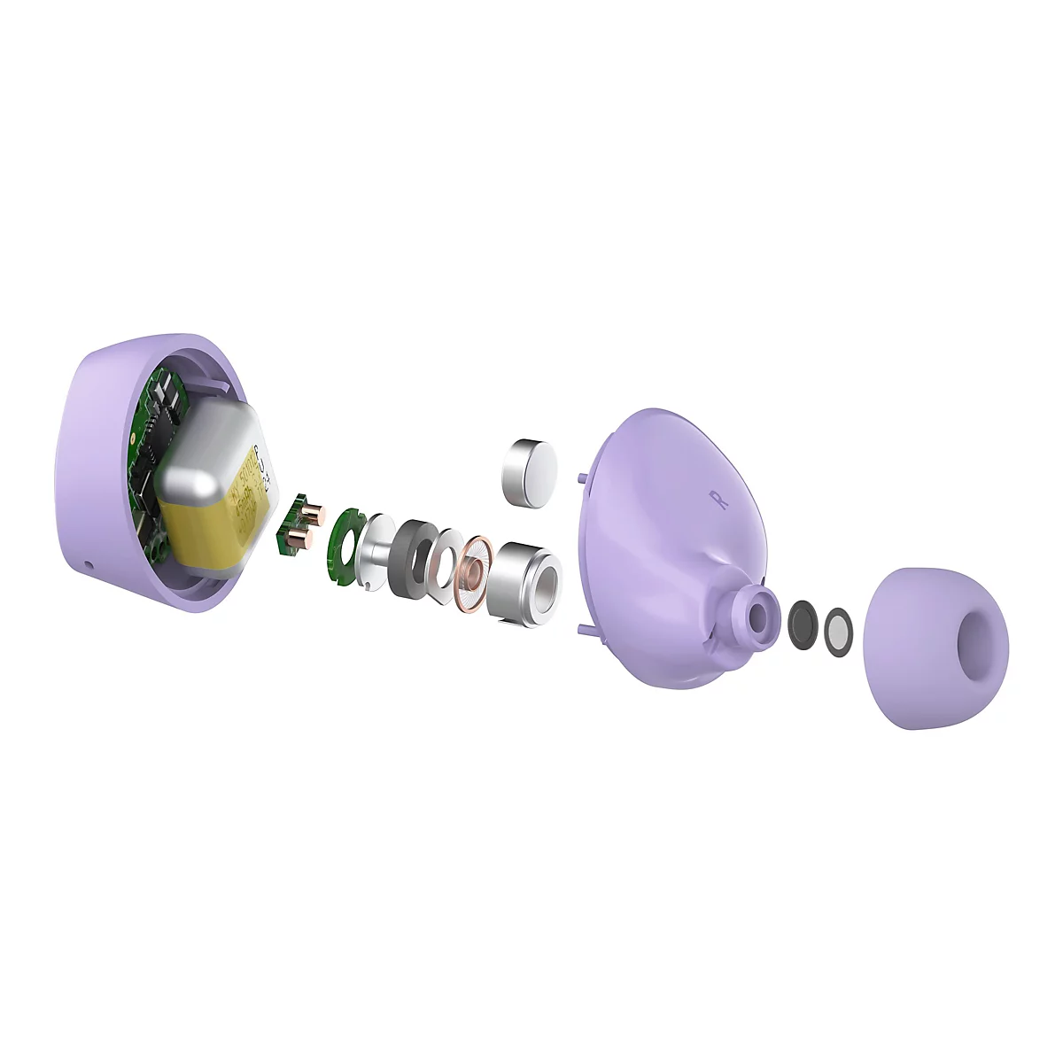 Belkin SoundForm Bolt - True Wireless-Kopfhörer mit Mikrofon - im Ohr - Bluetooth - Lavendel