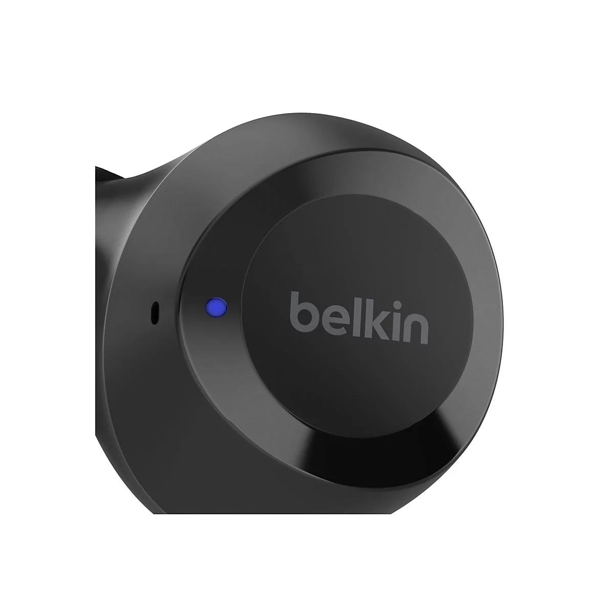 Belkin SoundForm Bolt - True Wireless-Kopfhörer mit Mikrofon - im Ohr - Bluetooth - Schwarz - für Apple iPhone 14, 14 Plus, 14 Pro, 14 Pro Max; Samsung Galaxy S22 5G, S22 Ultra 5G, S22+ 5G
