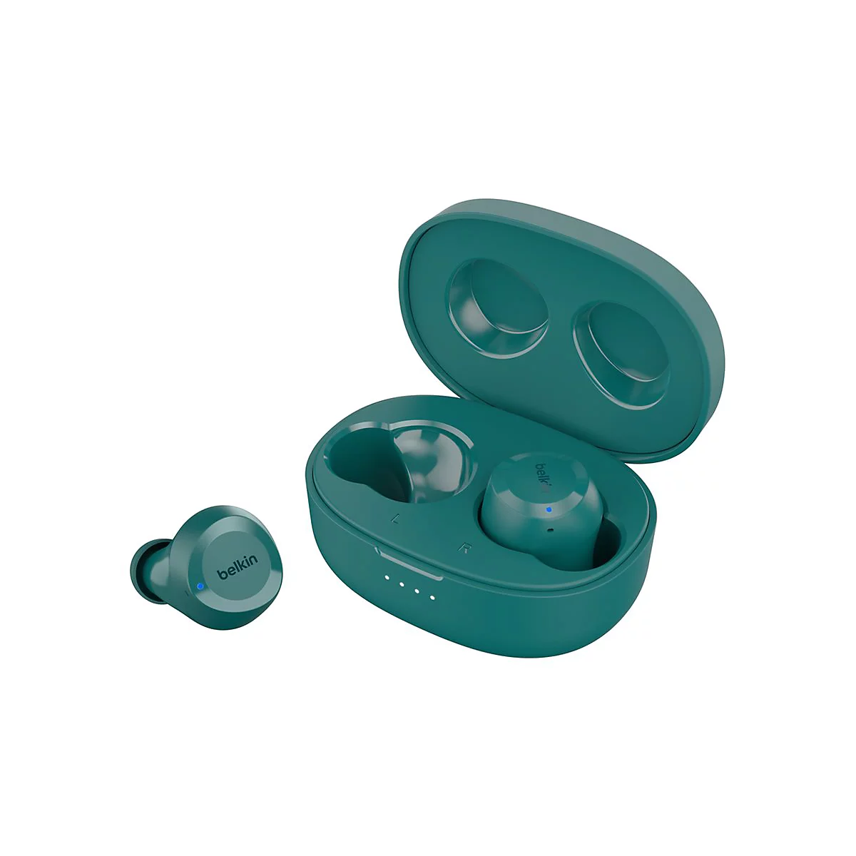 Belkin SoundForm Bolt - True Wireless-Kopfhörer mit Mikrofon - im Ohr - Bluetooth - teal