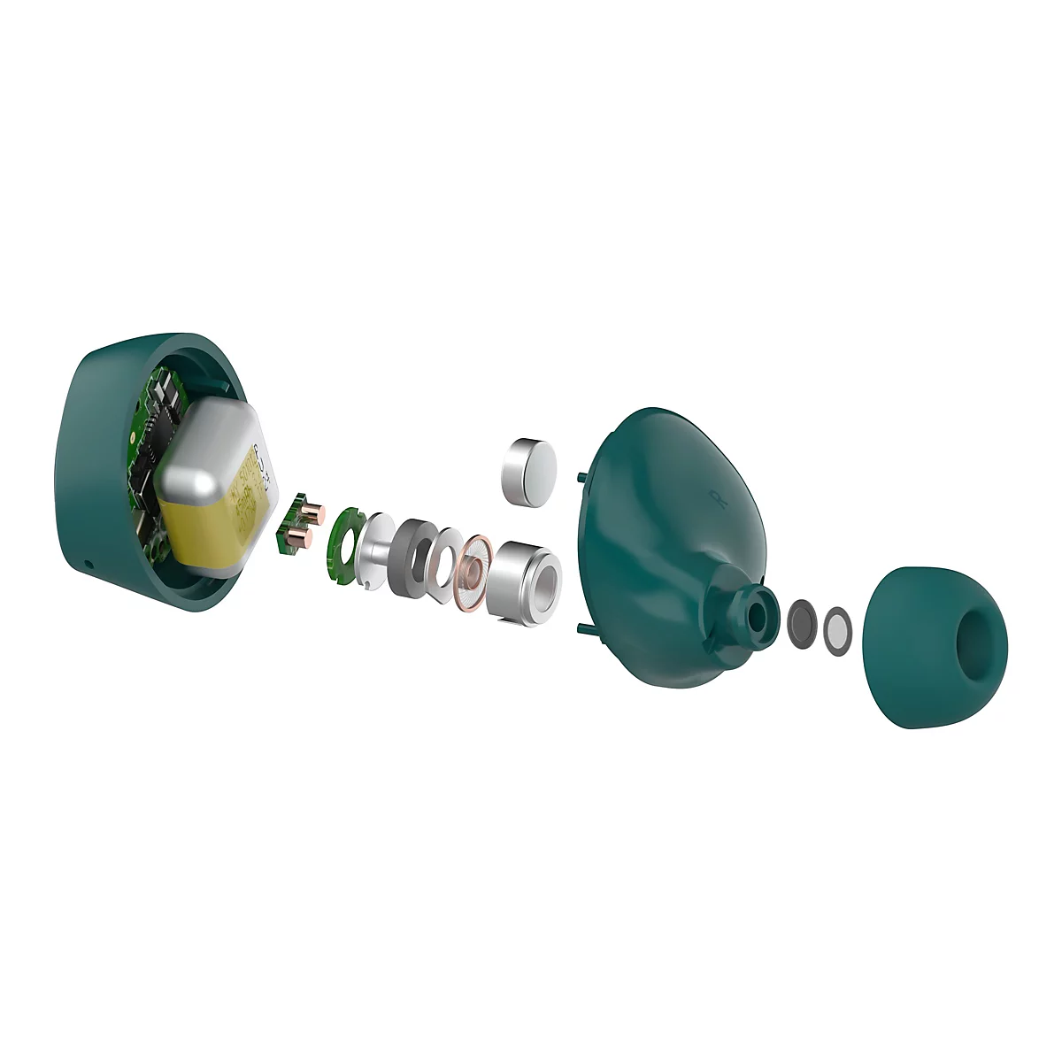 Belkin SoundForm Bolt - True Wireless-Kopfhörer mit Mikrofon - im Ohr - Bluetooth - teal