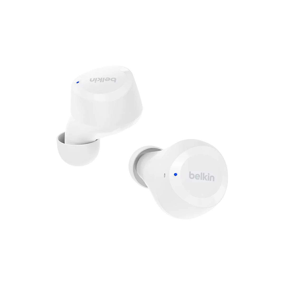 Belkin SoundForm Bolt - True Wireless-Kopfhörer mit Mikrofon - im Ohr - Bluetooth - weiß