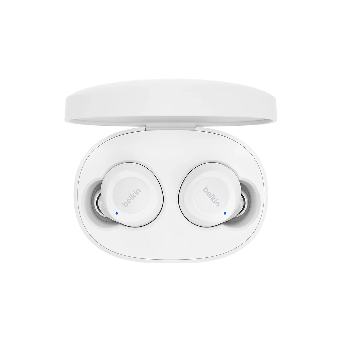 Belkin SoundForm Bolt - True Wireless-Kopfhörer mit Mikrofon - im Ohr - Bluetooth - weiß