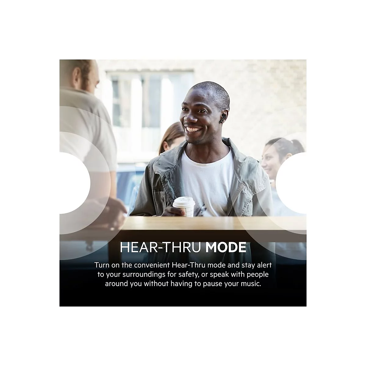 Belkin SoundForm Flow - True Wireless-Kopfhörer mit Mikrofon - im Ohr - Bluetooth - aktive Rauschunterdrückung - Schwarz