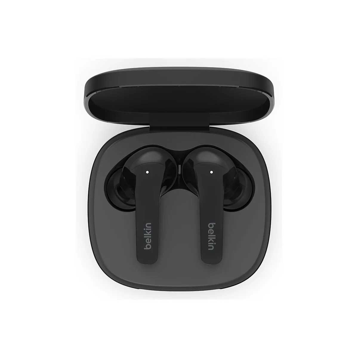 Belkin SoundForm Flow - True Wireless-Kopfhörer mit Mikrofon - im Ohr - Bluetooth - aktive Rauschunterdrückung - Schwarz