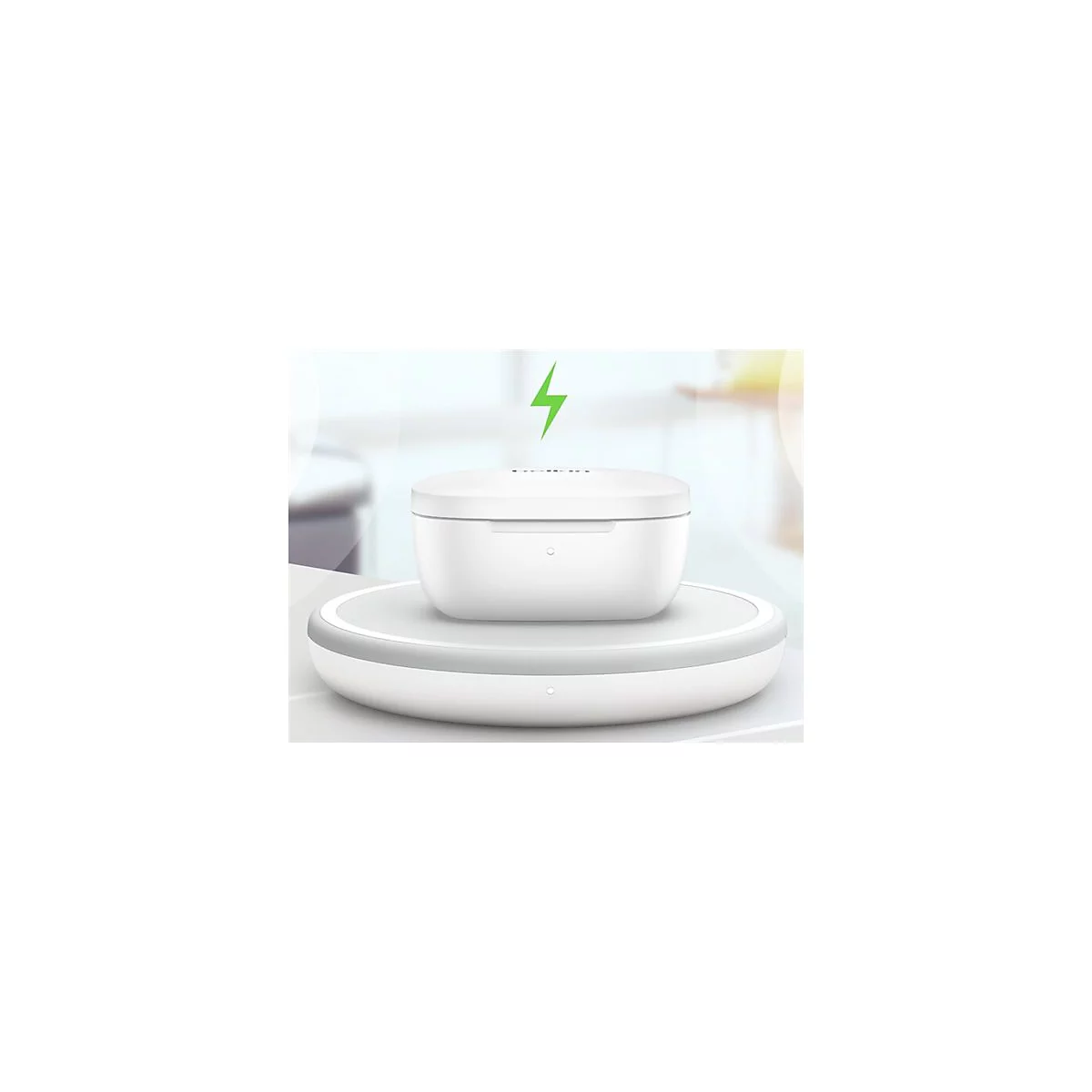 Belkin SoundForm Flow - True Wireless-Kopfhörer mit Mikrofon - im Ohr - Bluetooth - aktive Rauschunterdrückung - weiß