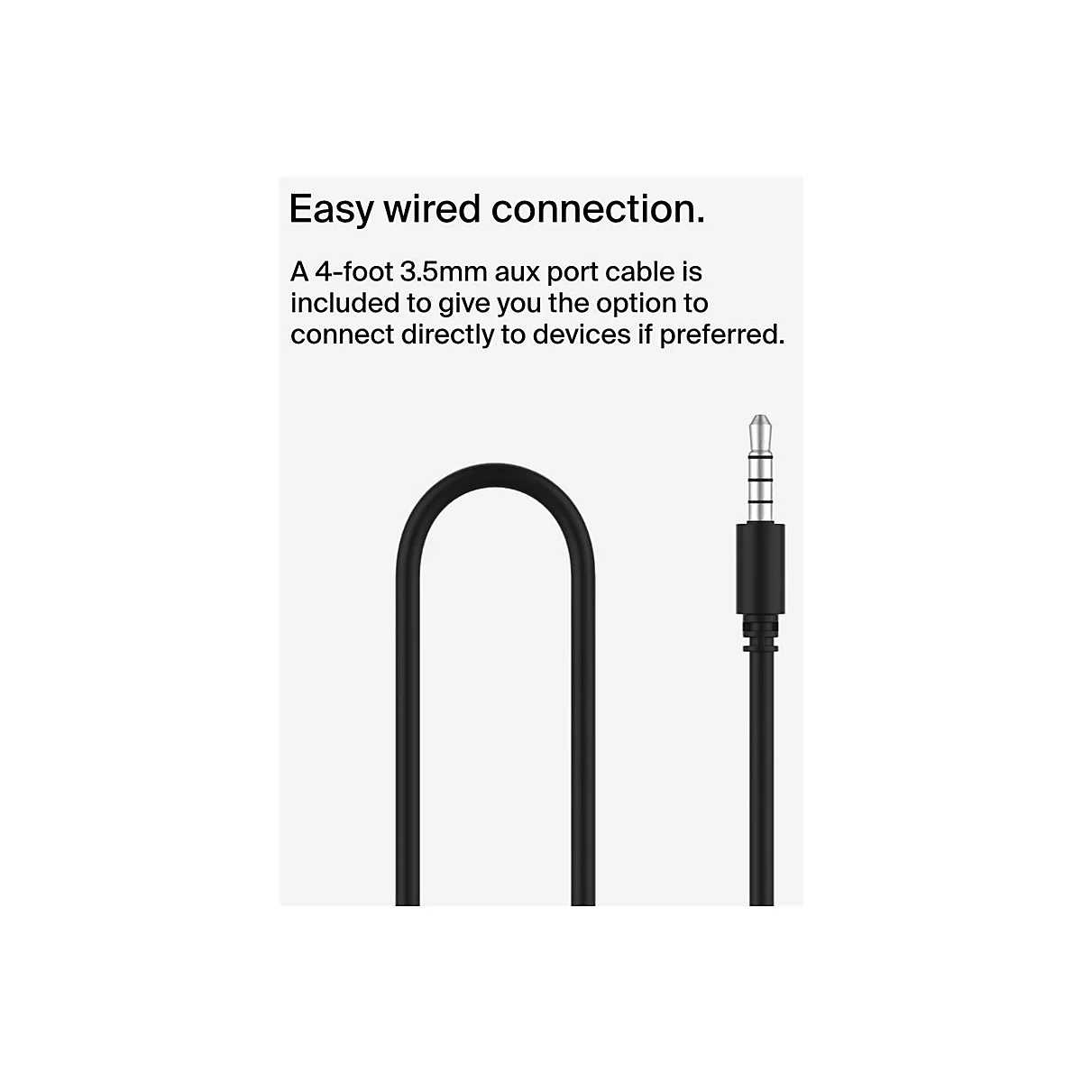 Belkin SoundForm Mini - Kopfhörer mit Mikrofon - On-Ear - Bluetooth - kabellos, kabelgebunden - 3,5 mm Stecker