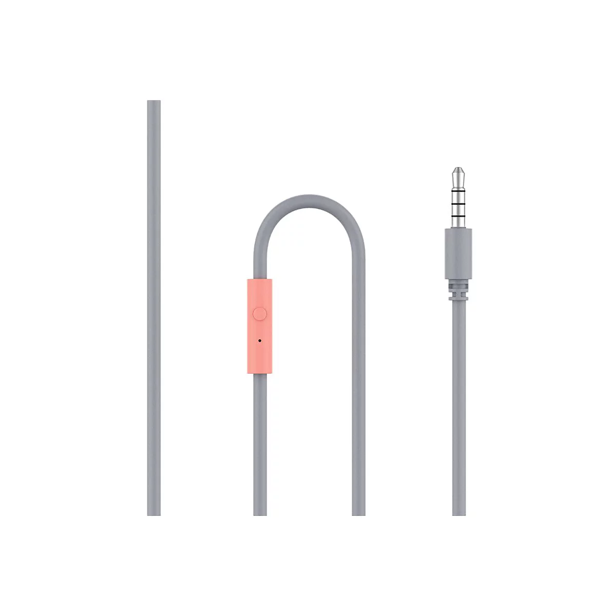 Belkin SoundForm Mini - Kopfhörer mit Mikrofon - On-Ear - kabelgebunden - 3,5 mm Stecker - pink