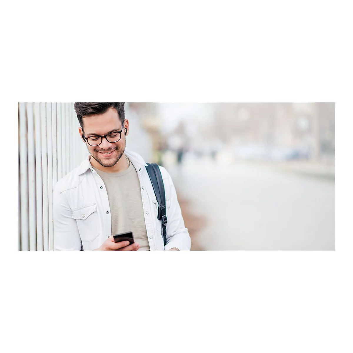 Belkin SoundForm Motion - True Wireless-Kopfhörer mit Mikrofon - im Ohr - Bluetooth - aktive Rauschunterdrückung - Geräuschisolierung