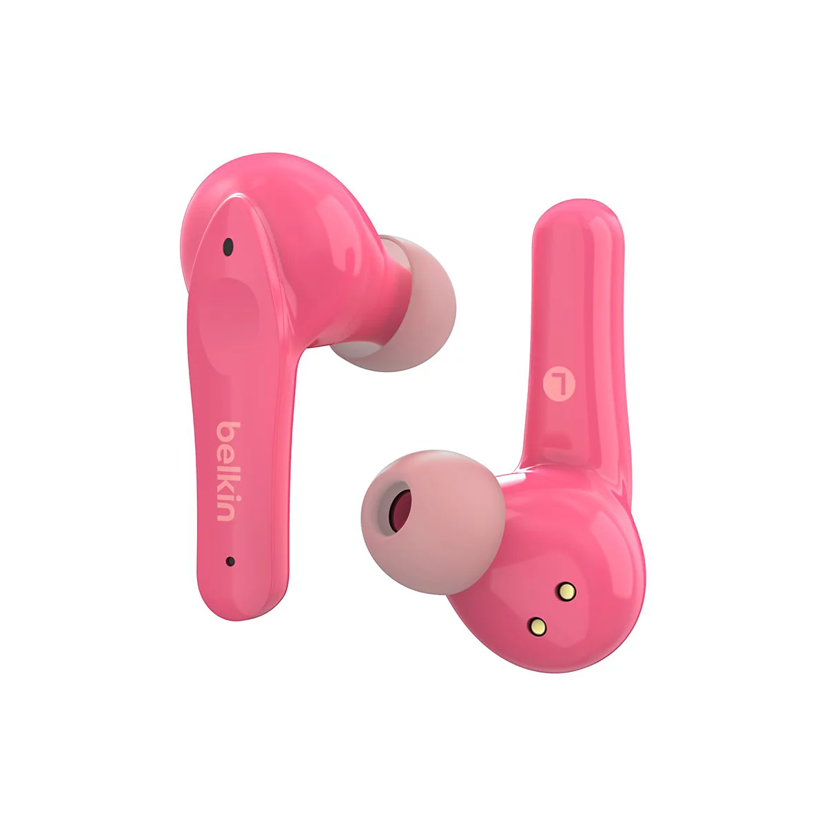 Belkin SoundForm Nano for Kids - True Wireless-Kopfhörer mit Mikrofon - im Ohr - Bluetooth - pink