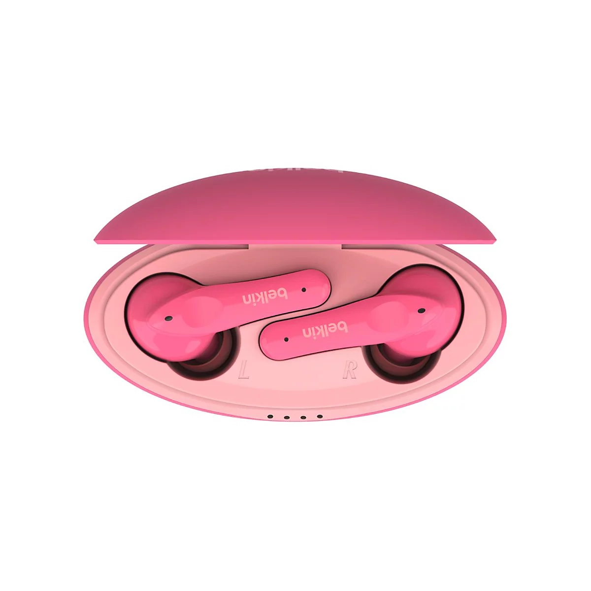 Belkin SoundForm Nano for Kids - True Wireless-Kopfhörer mit Mikrofon - im Ohr - Bluetooth - pink
