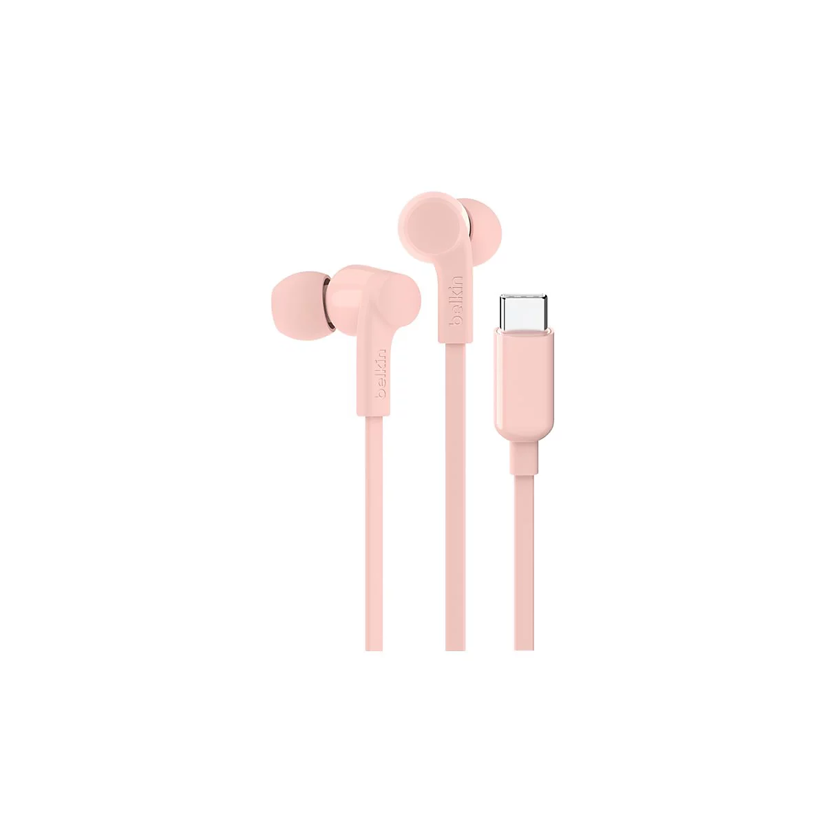Belkin SoundForm - Ohrhörer mit Mikrofon - im Ohr - kabelgebunden - USB-C - Geräuschisolierung