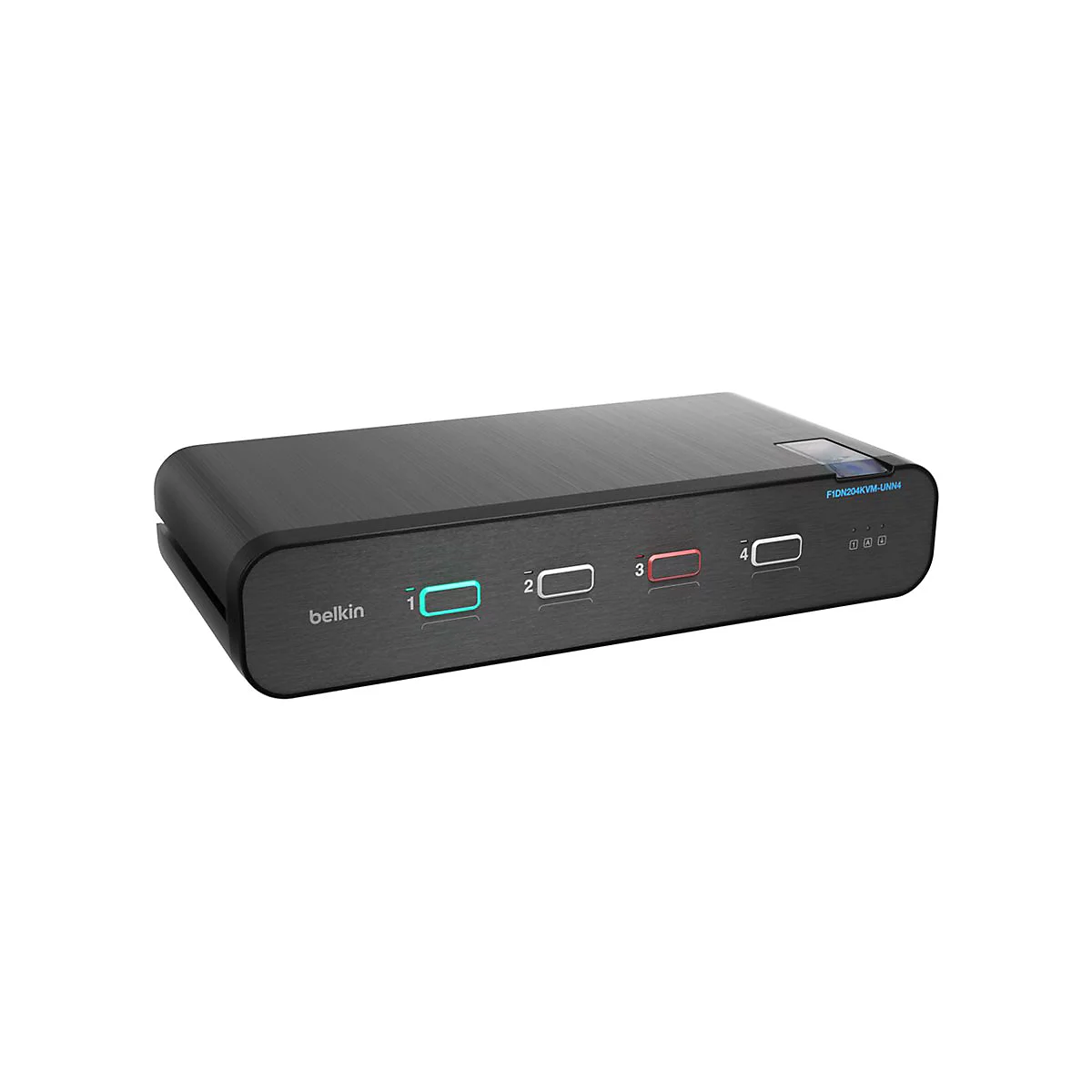 Belkin Universal Secure Dual-Head - 2. Generation - KVM-/Audio-Switch - 4 x KVM/Audio - 1 lokaler Benutzer - Desktop