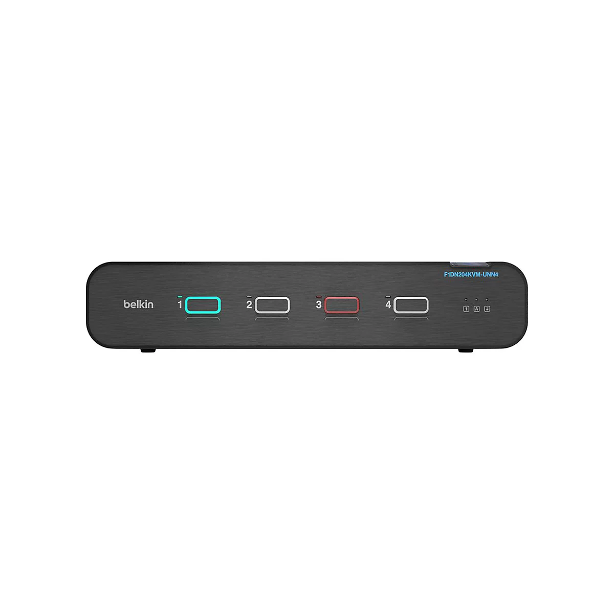 Belkin Universal Secure Dual-Head - 2. Generation - KVM-/Audio-Switch - 4 x KVM/Audio - 1 lokaler Benutzer - Desktop