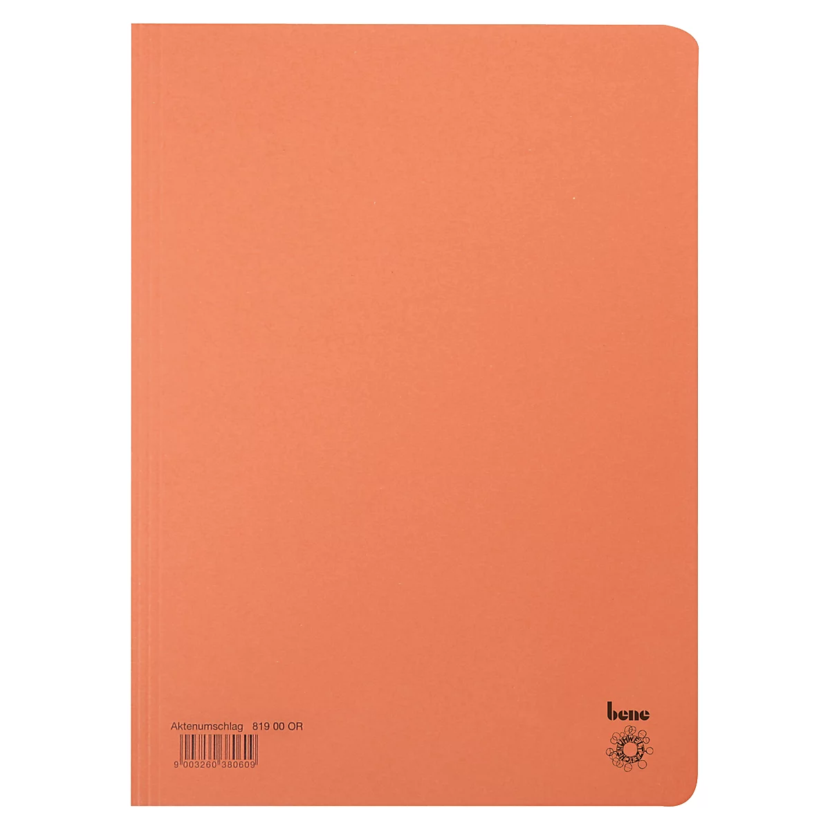 bene Aktenumschlag, DIN A4, orange