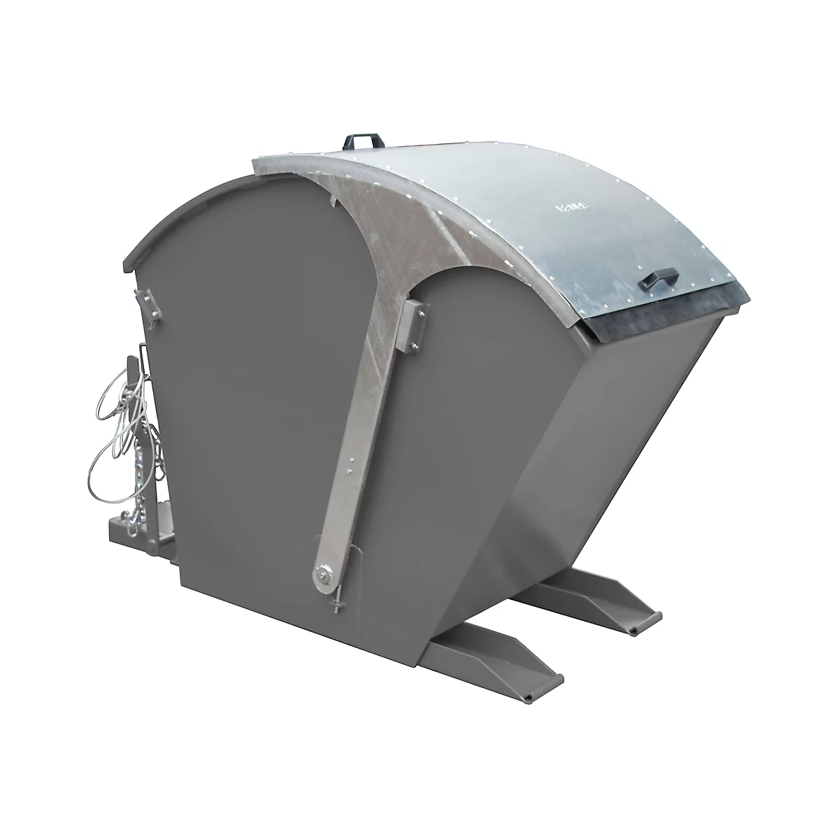 Benne basculante RD 750, gris