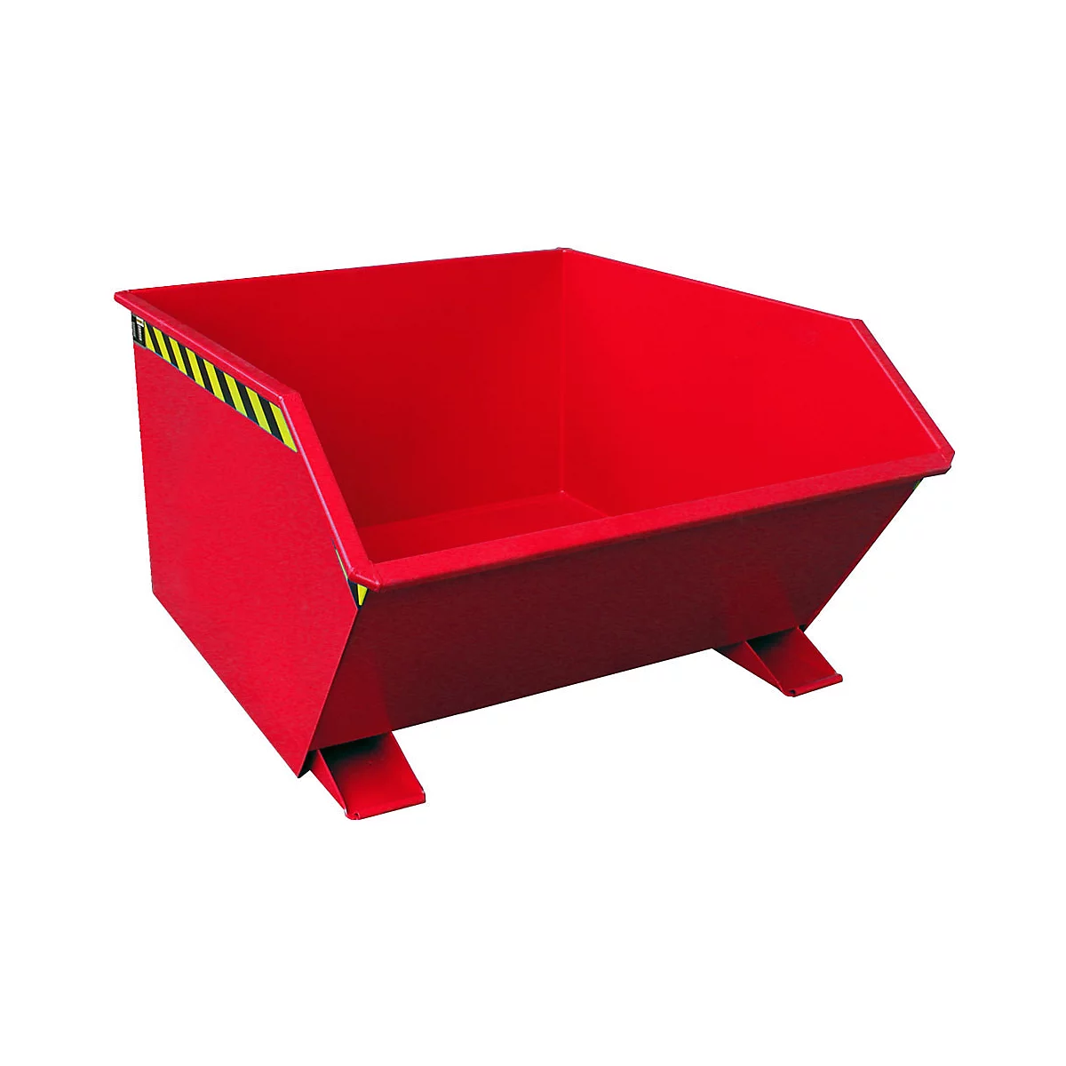 Benne basculante type GU, 1000 litres, rouge