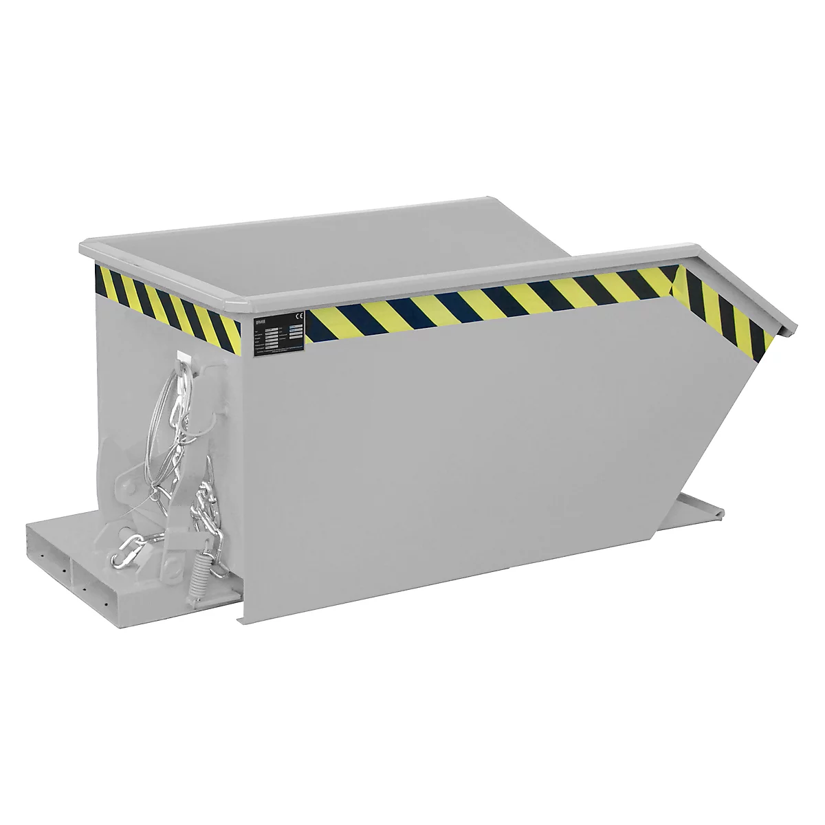 Benne basculante type GU, 300 litres, galvanisé