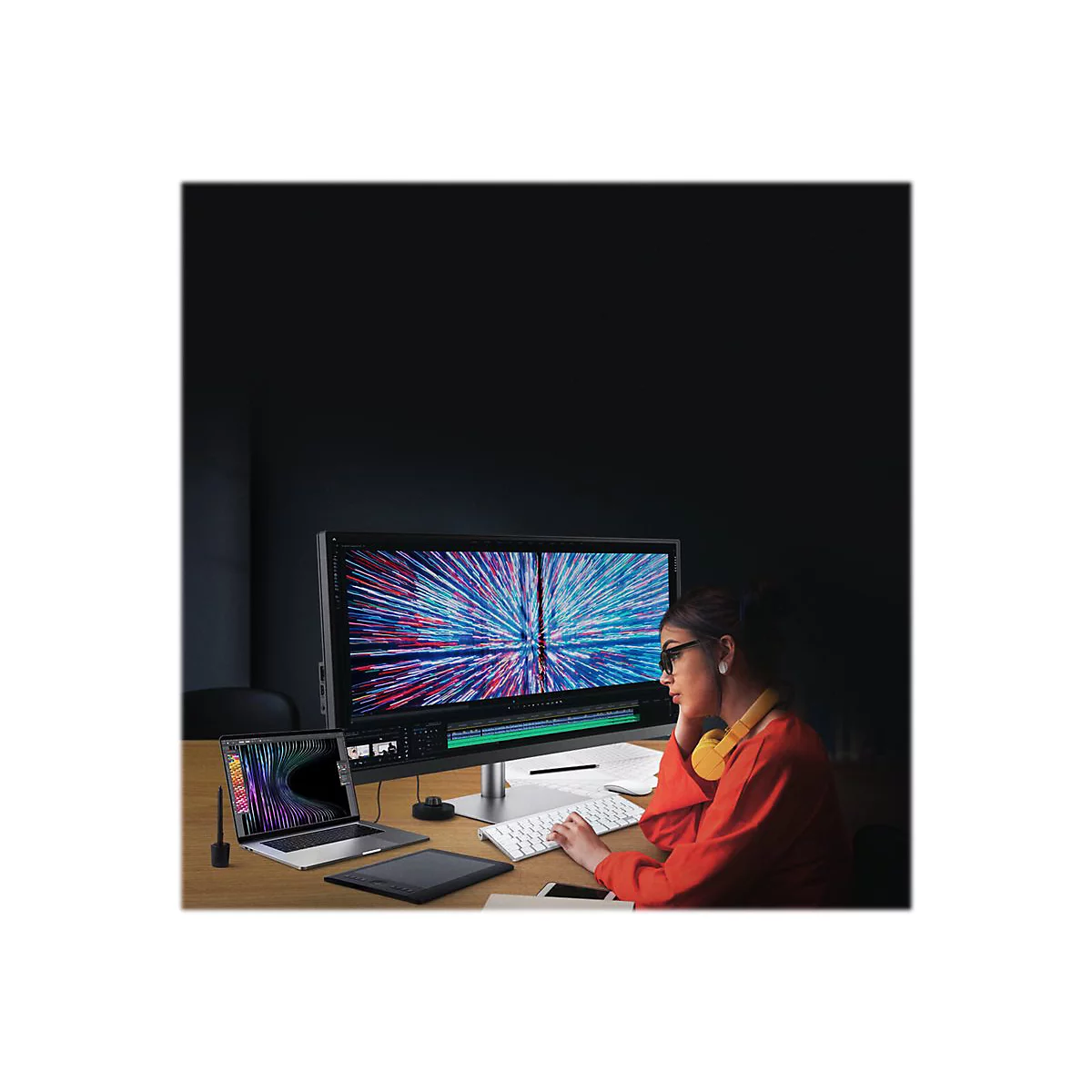 BenQ DesignVue PD3420Q - PD Series - LED-Monitor - 86.4 cm (34') - 3440 x 1440 UWQHD @ 60 Hz - IPS