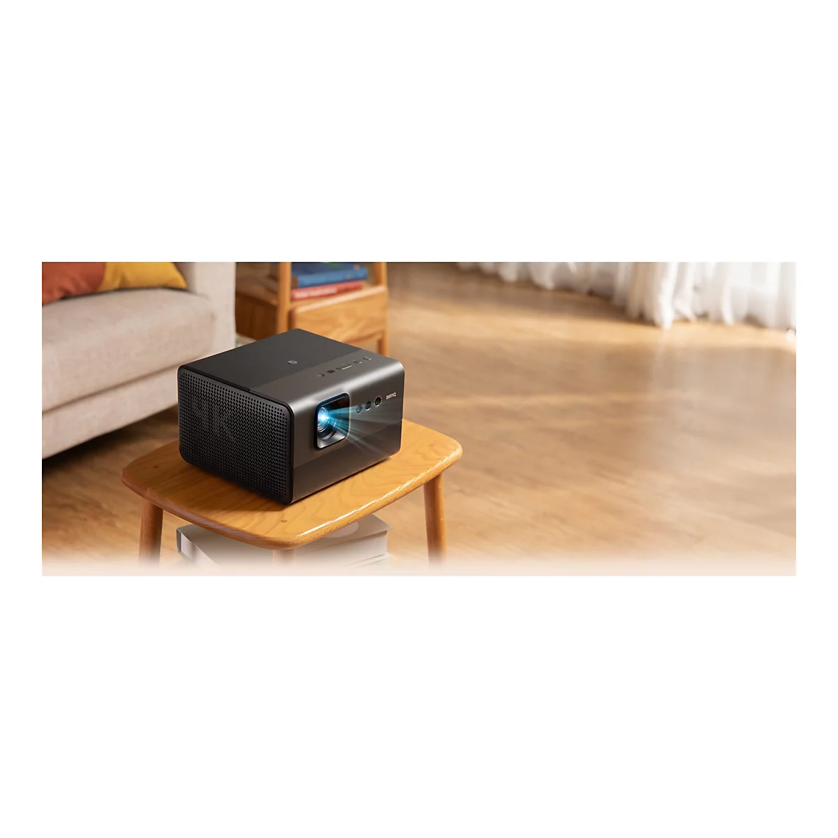BenQ GP520 - DLP-Projektor - 4-Kanal-LED - tragbar - 3D - 2600 ANSI-Lumen
