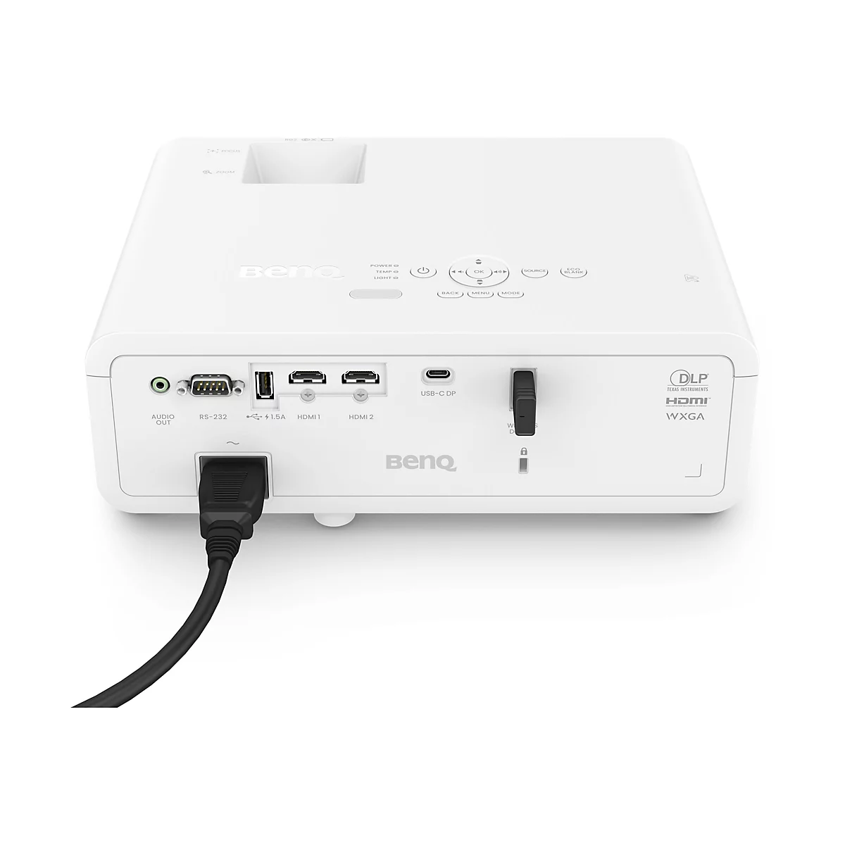 BenQ LW650 - DLP-Projektor - Laser - tragbar - 3D - 4000 ANSI-Lumen