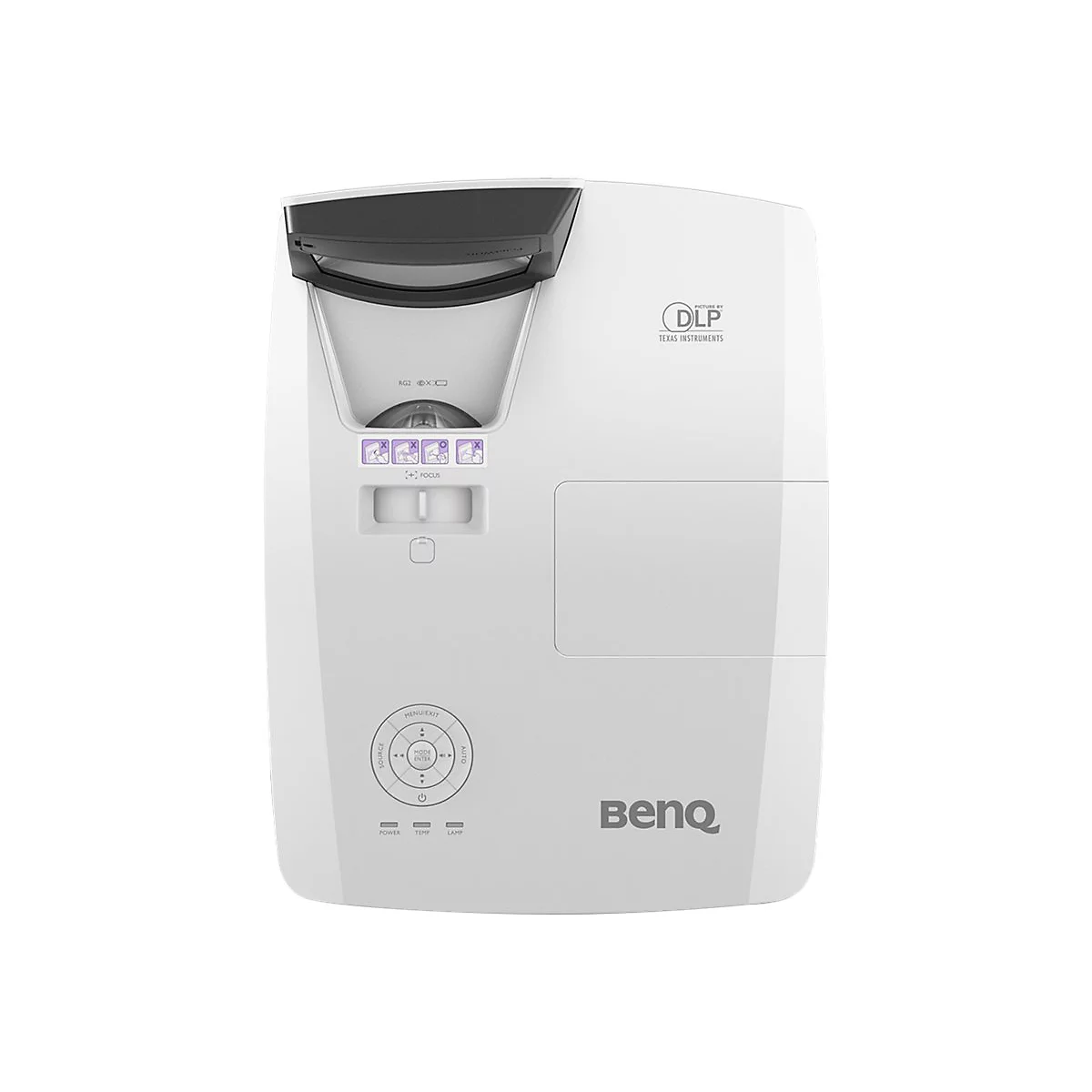 BenQ MH856UST+ - DLP-Projektor - 3D - 3500 ANSI-Lumen - Full HD (1920 x 1080) - 16:9