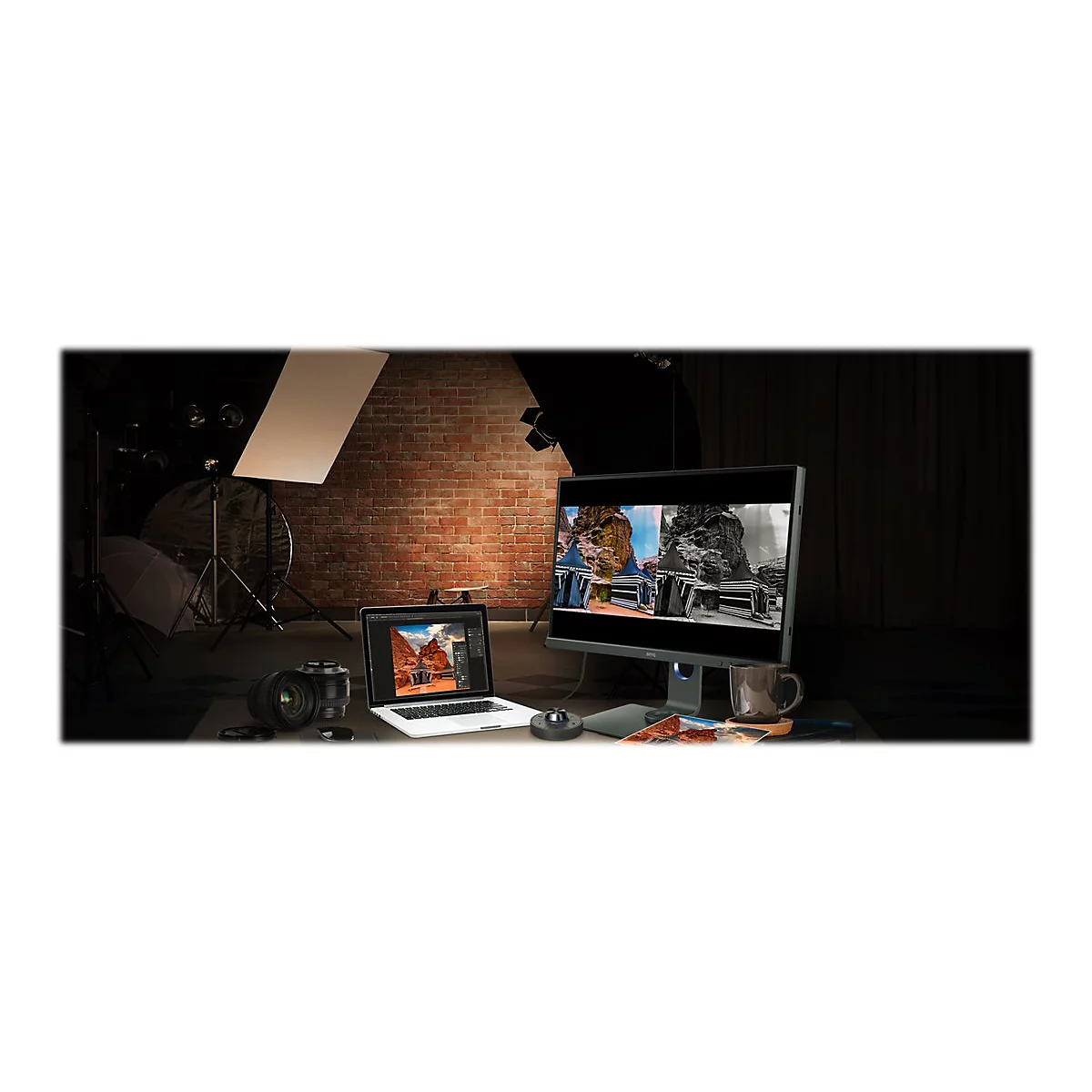 BenQ PhotoVue SW321C - SW Series - LED-Monitor - 81.3 cm (32') - 3840 x 2160 4K UHD (2160p) @ 60 Hz - IPS