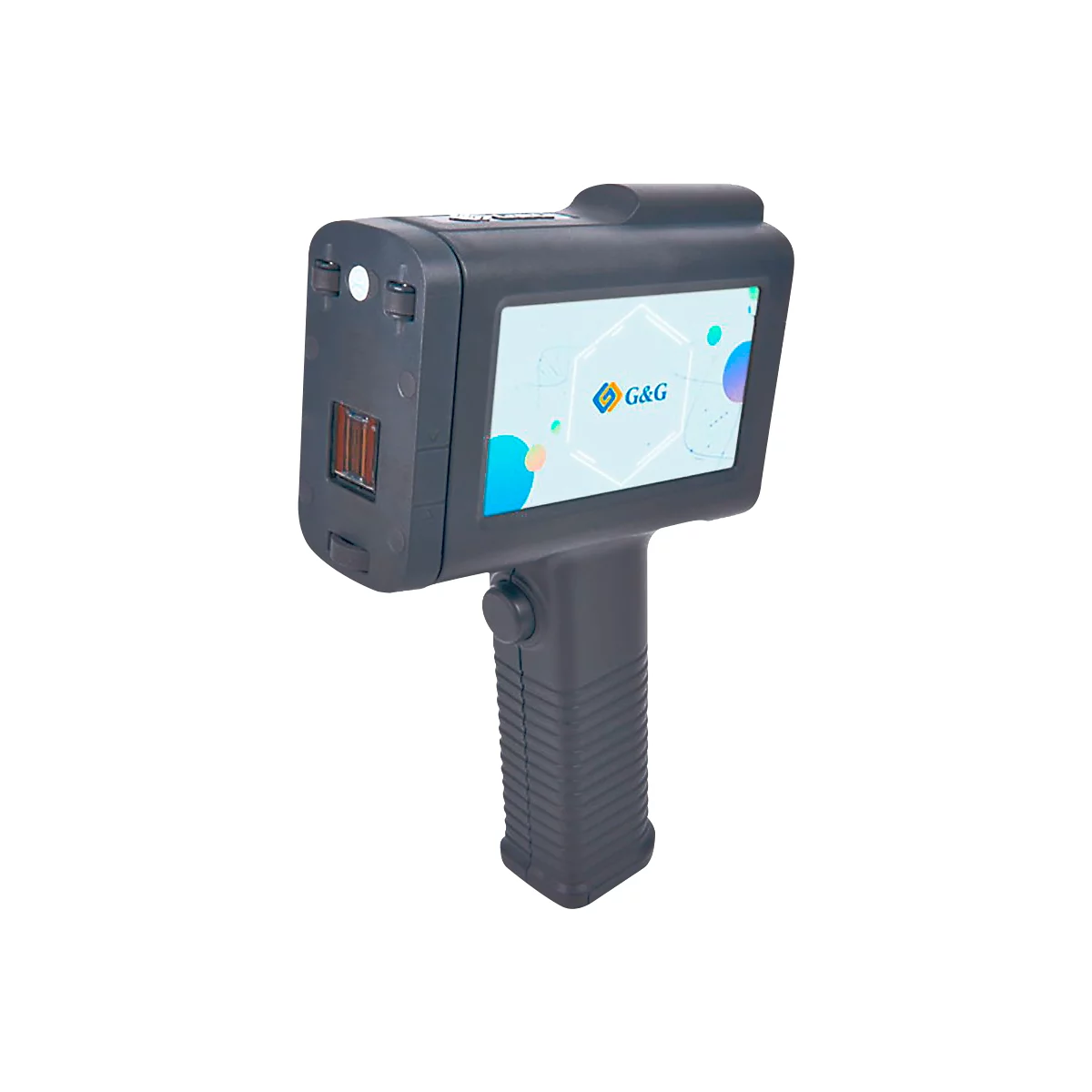 Beschriftungsgerät G & G MP001 3PLUS, 600 x 600 dpi, 60 m/min, bis 10 h Akkulaufzeit, 4,3' Touchscreen, Ladegerät