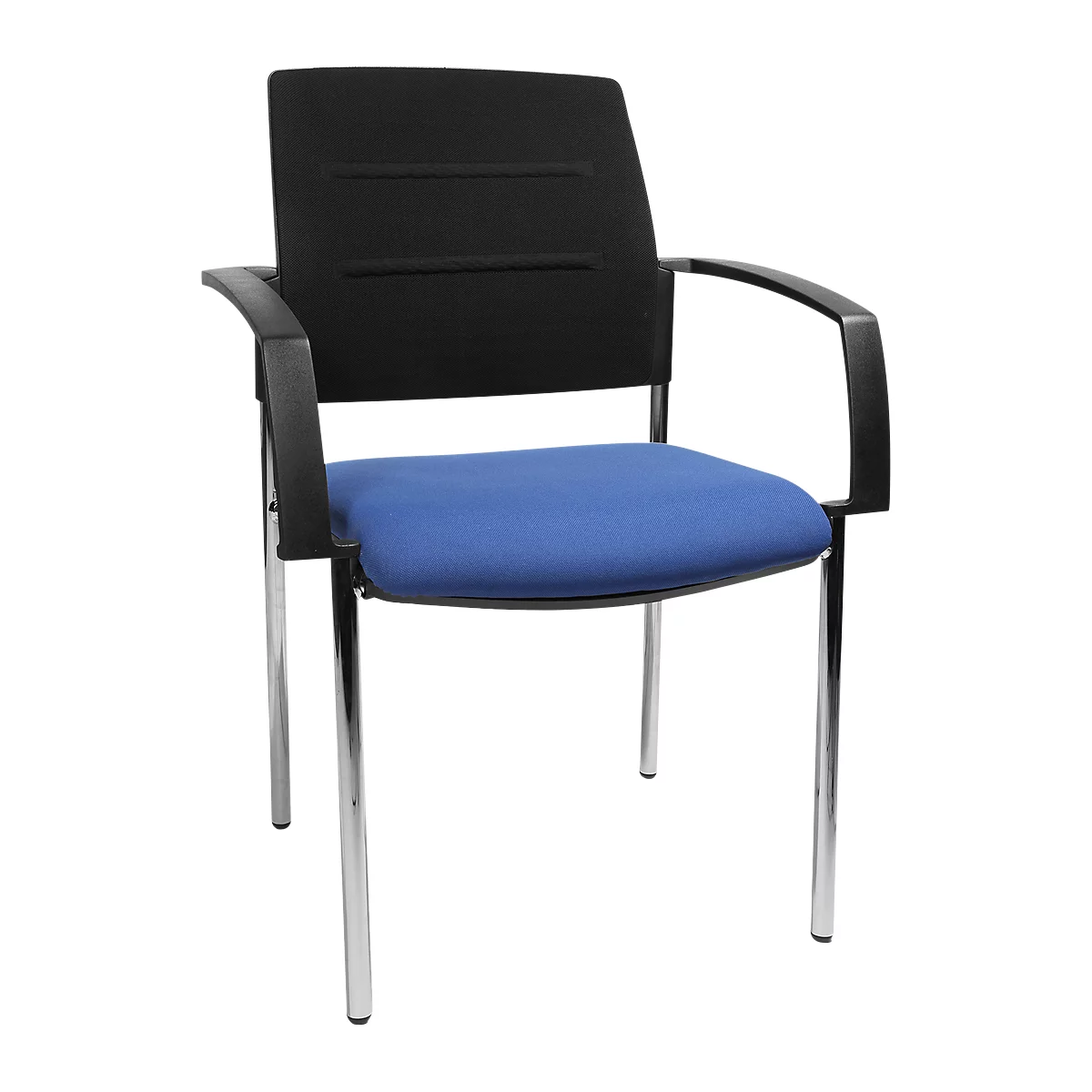 Besucherstuhl SSI PROLINE Visit S1, blau/schwarz