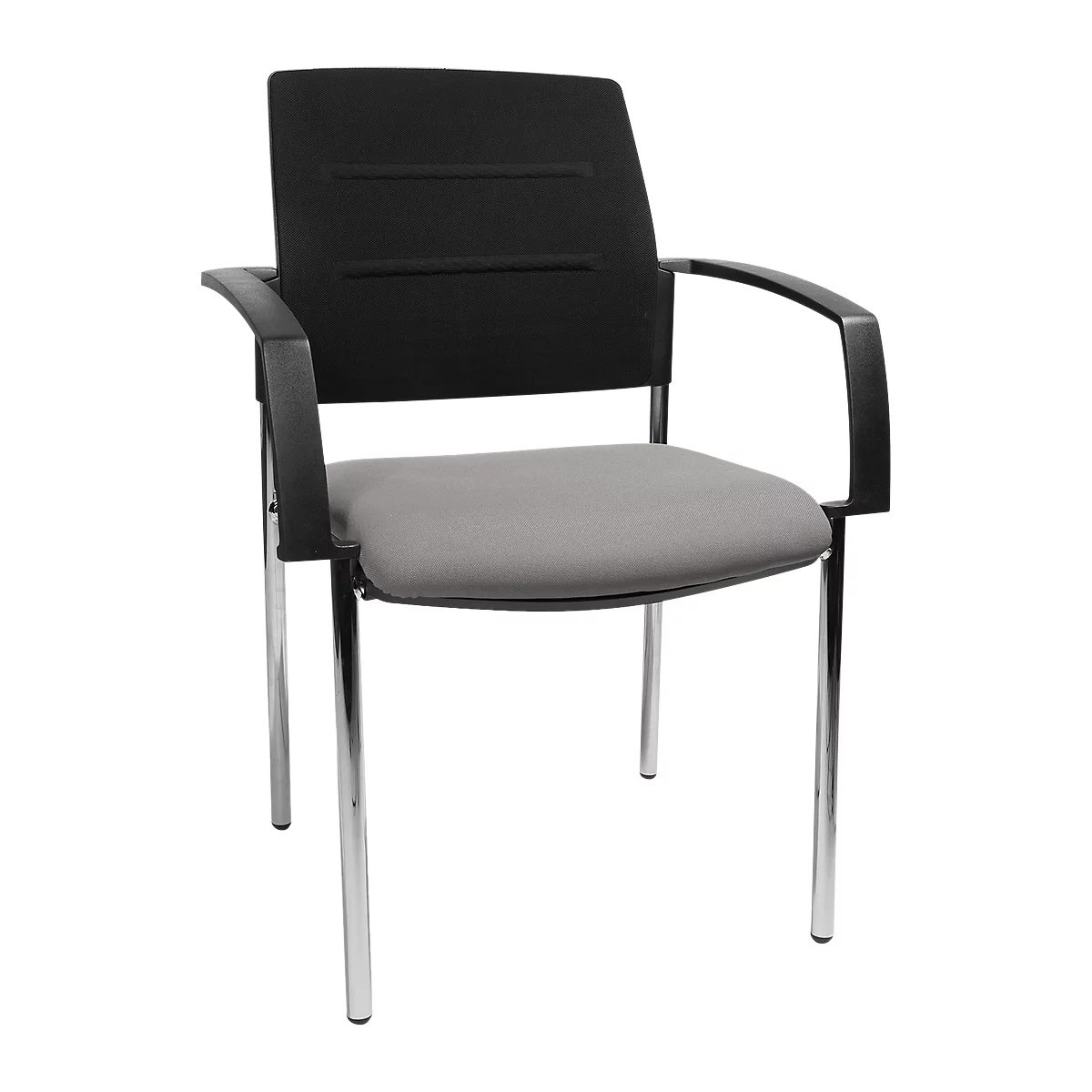 Besucherstuhl SSI PROLINE Visit S1, grau/schwarz