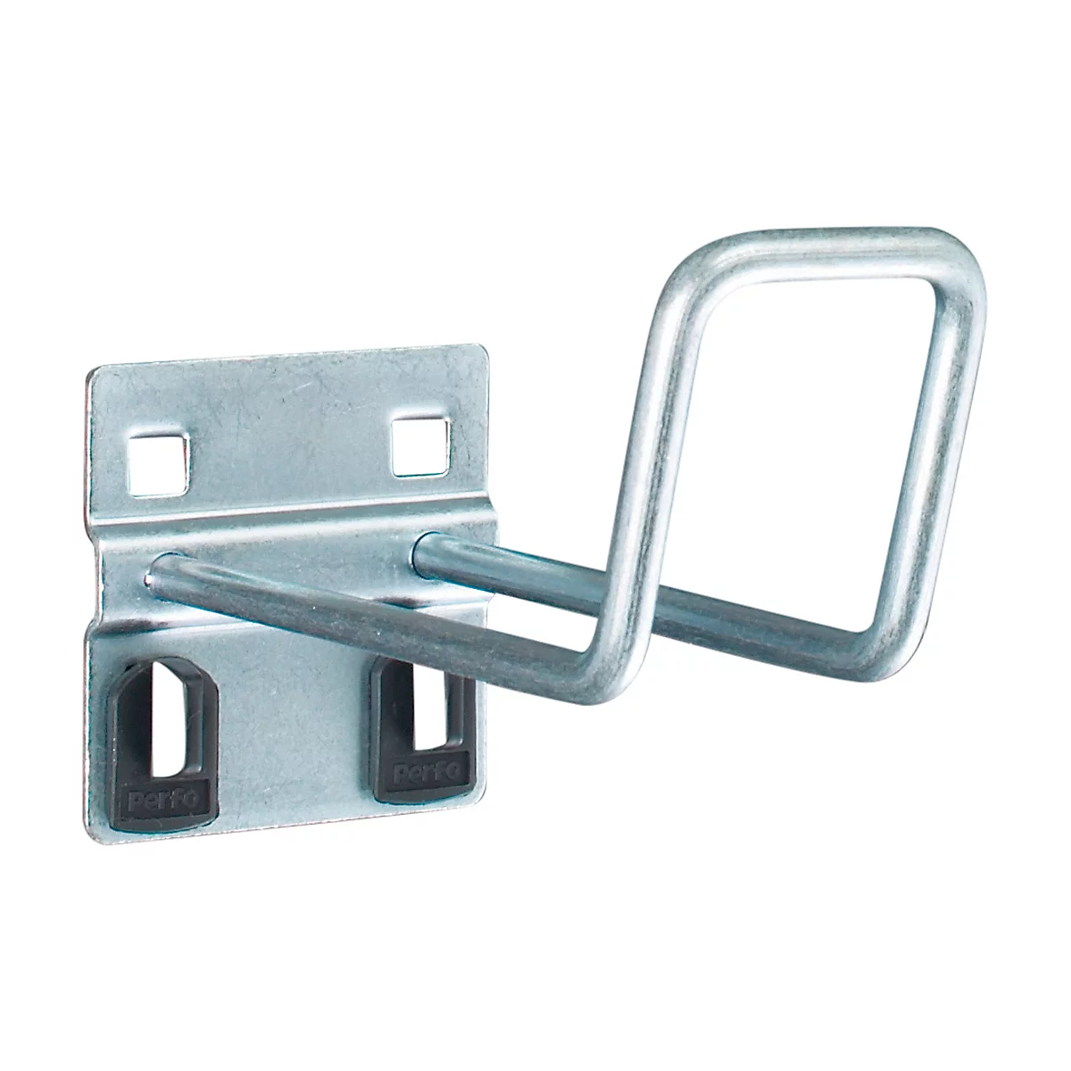 Beugelhaak met brede onderplaat, ø 6 x D 100 mm, 5 stuks
