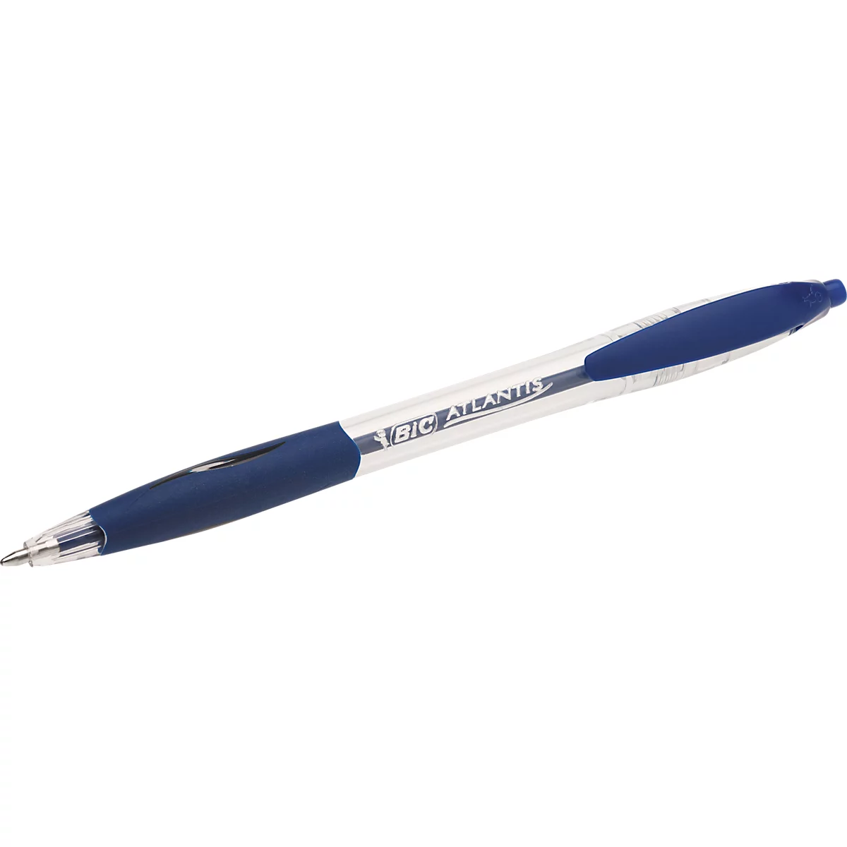 BIC Atlantis Classic Druckkugelschreiber mit mittlerer Spitze, Blau, 36er Vorteilspack