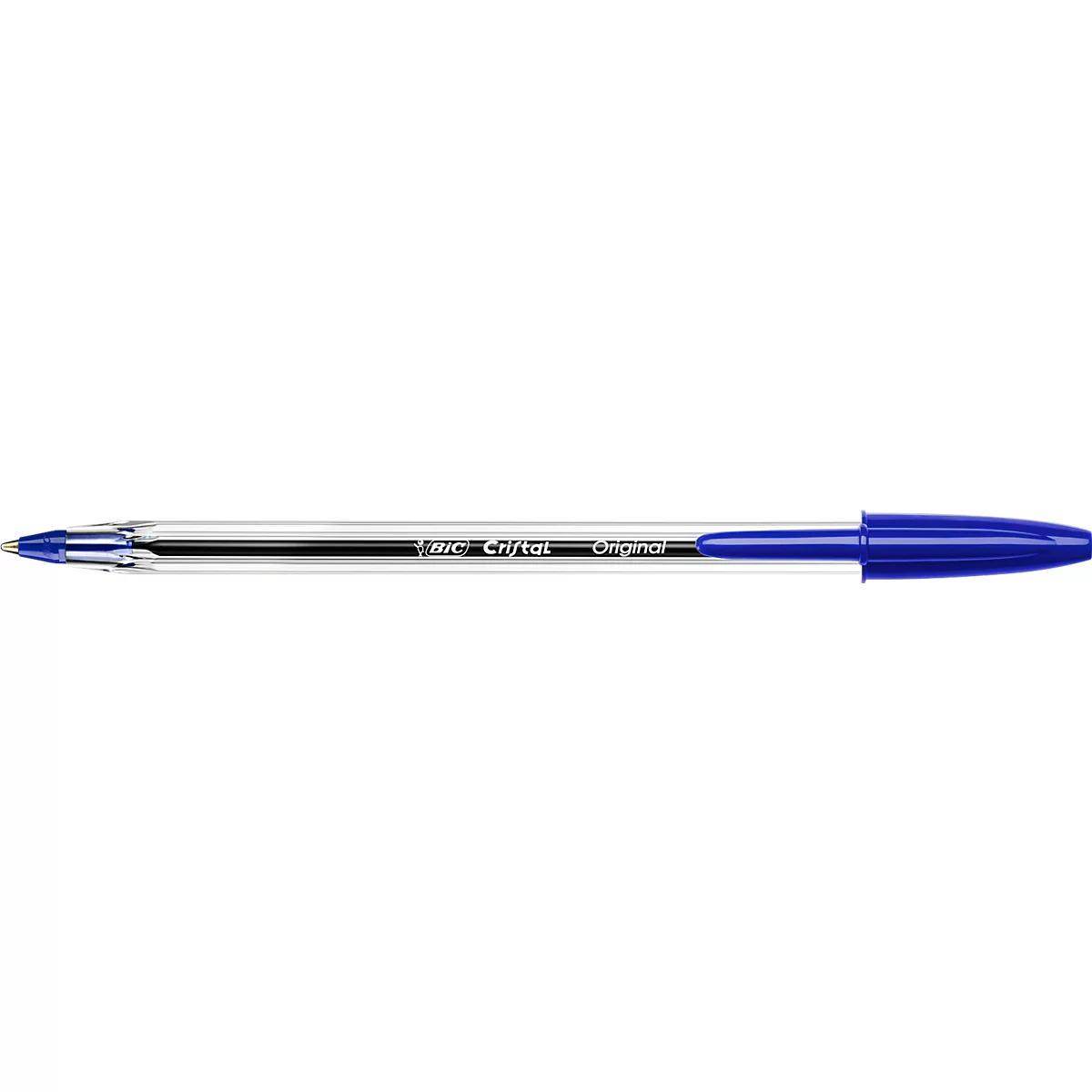 BIC Cristal Original Kugelschreiber Farbmix, 4er Box, 1,0 mm, mittlere Spitze