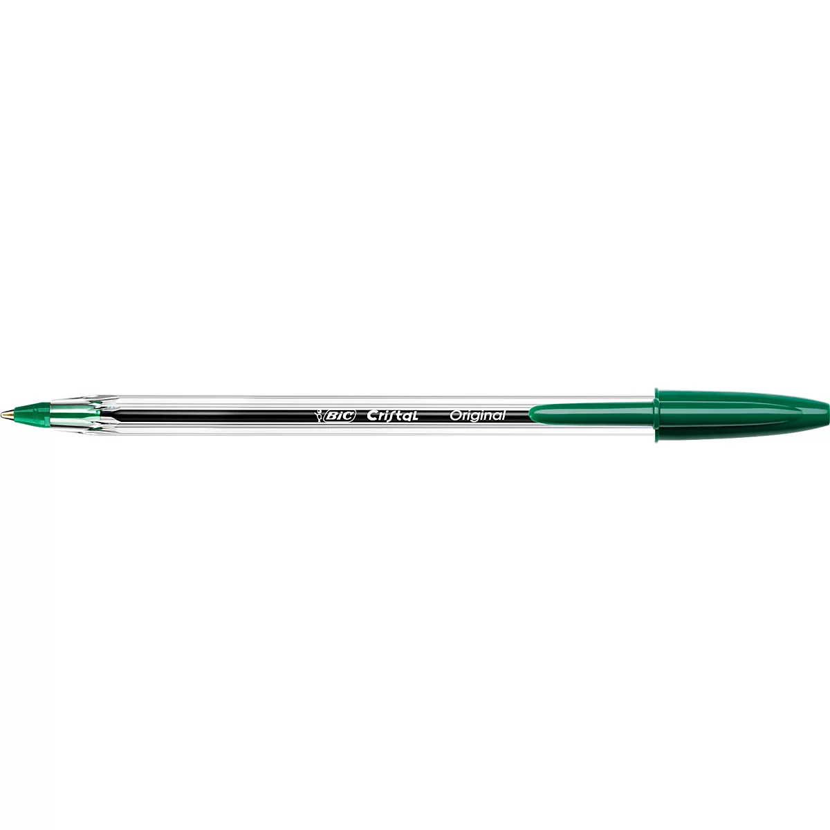 BIC Cristal Original Kugelschreiber Farbmix, 4er Box, 1,0 mm, mittlere Spitze