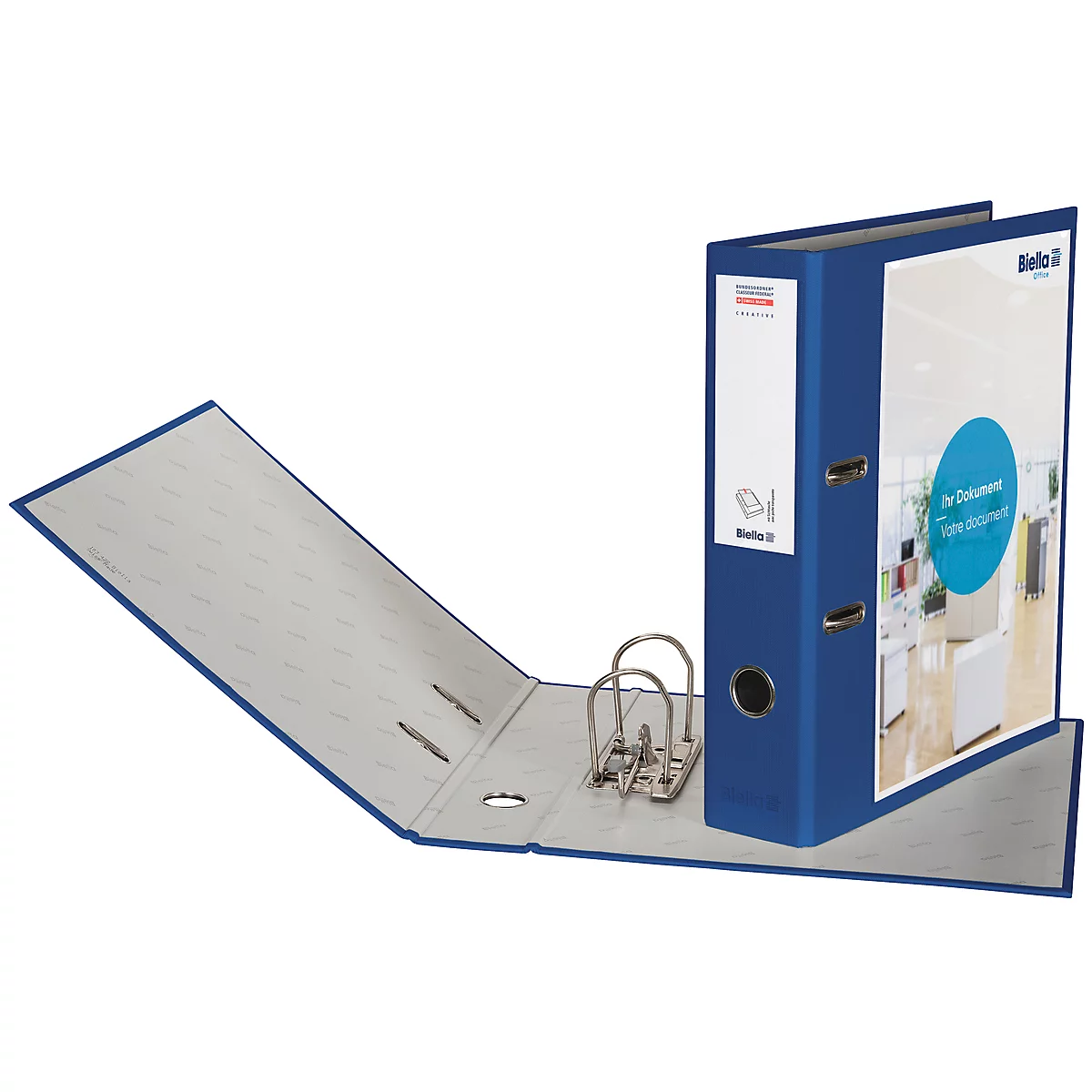 Biella Bundesordner® Creative A4, blau