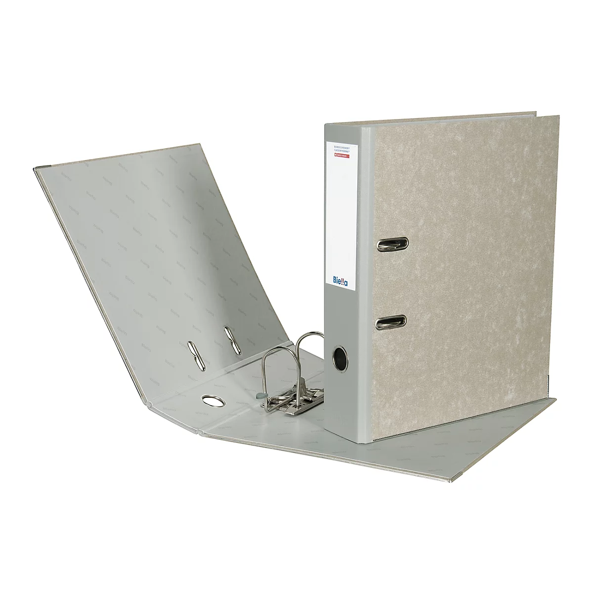 Biella Bundesordner® Marmor A4, 70 mm , 20 Stück