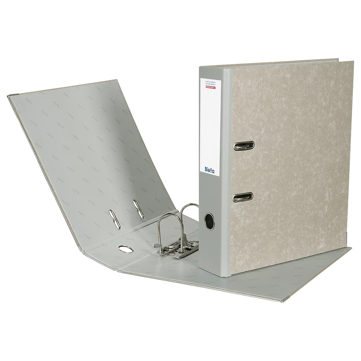 Biella Bundesordner® Marmor A4, 70 mm , 20 Stück
