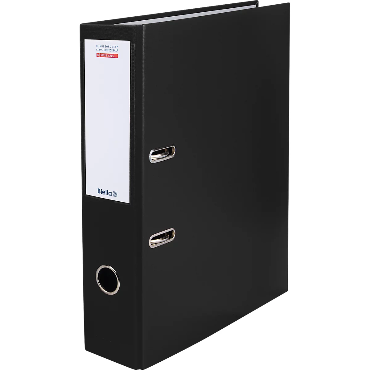Biella Classeur fédéral® A4 70 mm, noir, 20 pièces