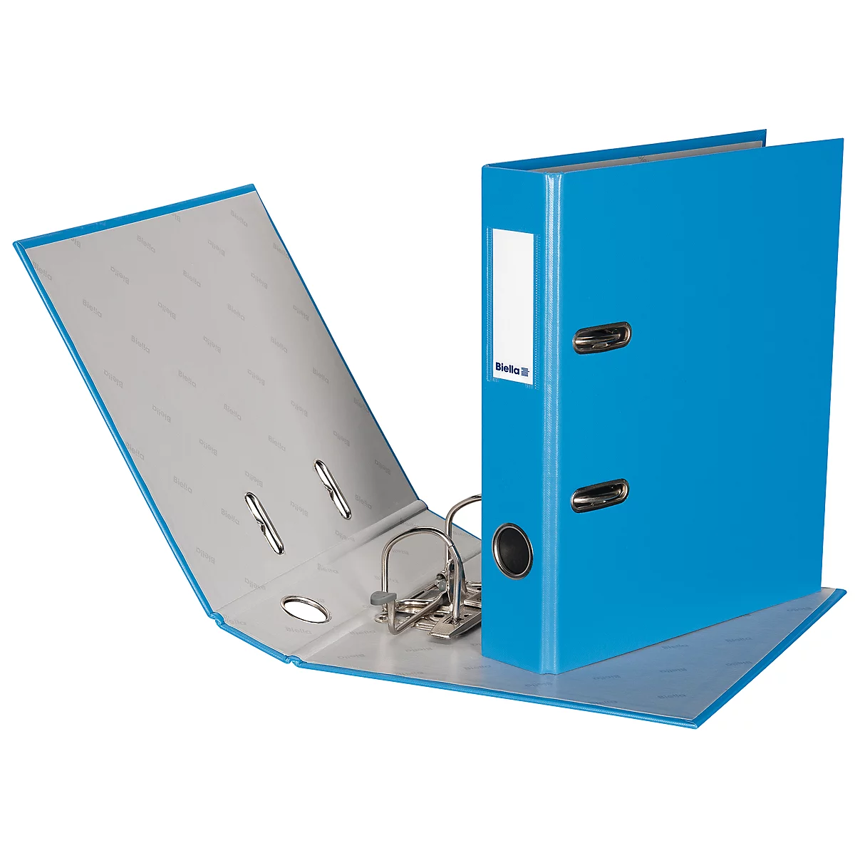 Biella Classeur Plasticolor® A5 4 cm, bleu