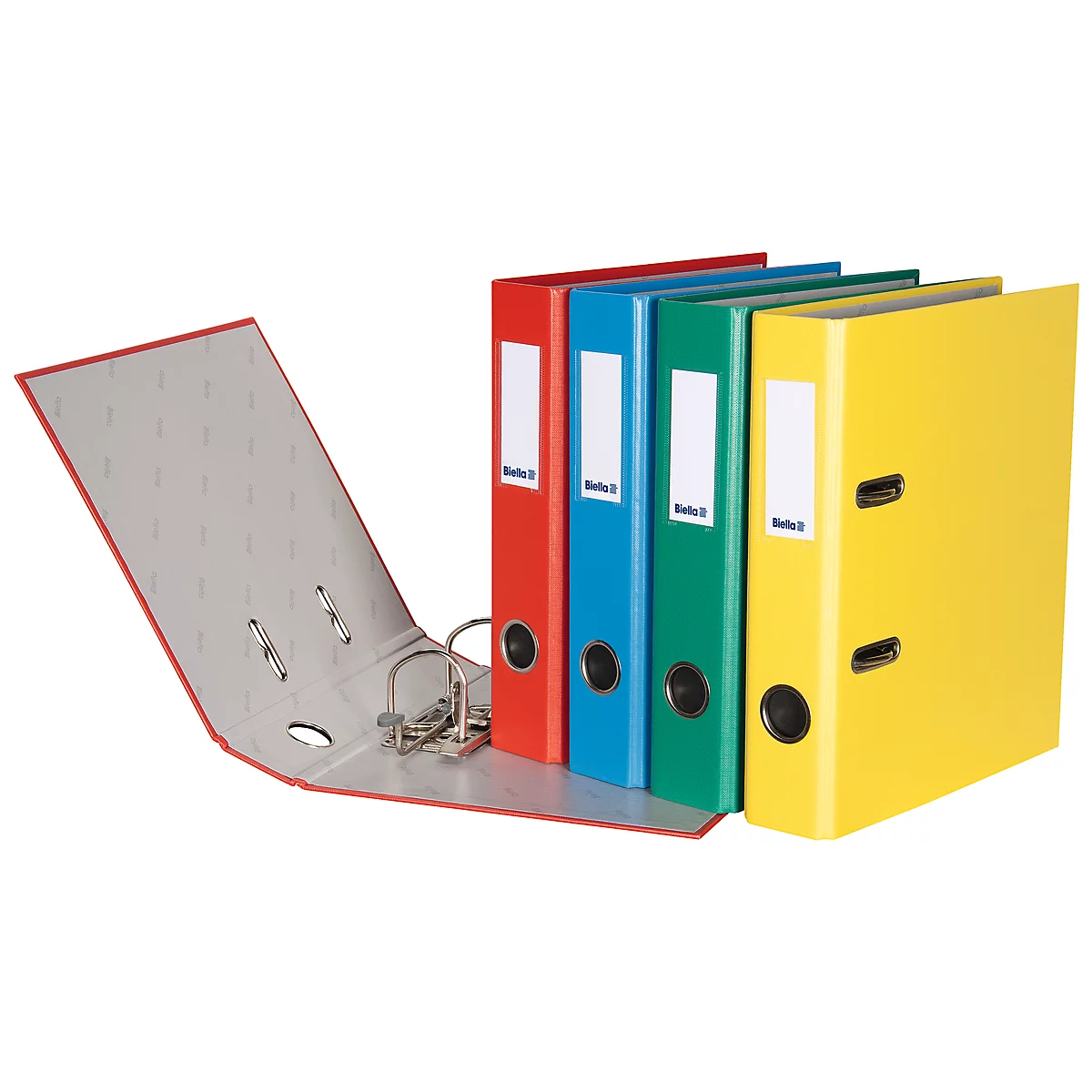 Biella Classeur Plasticolor® A5 4 cm, bleu