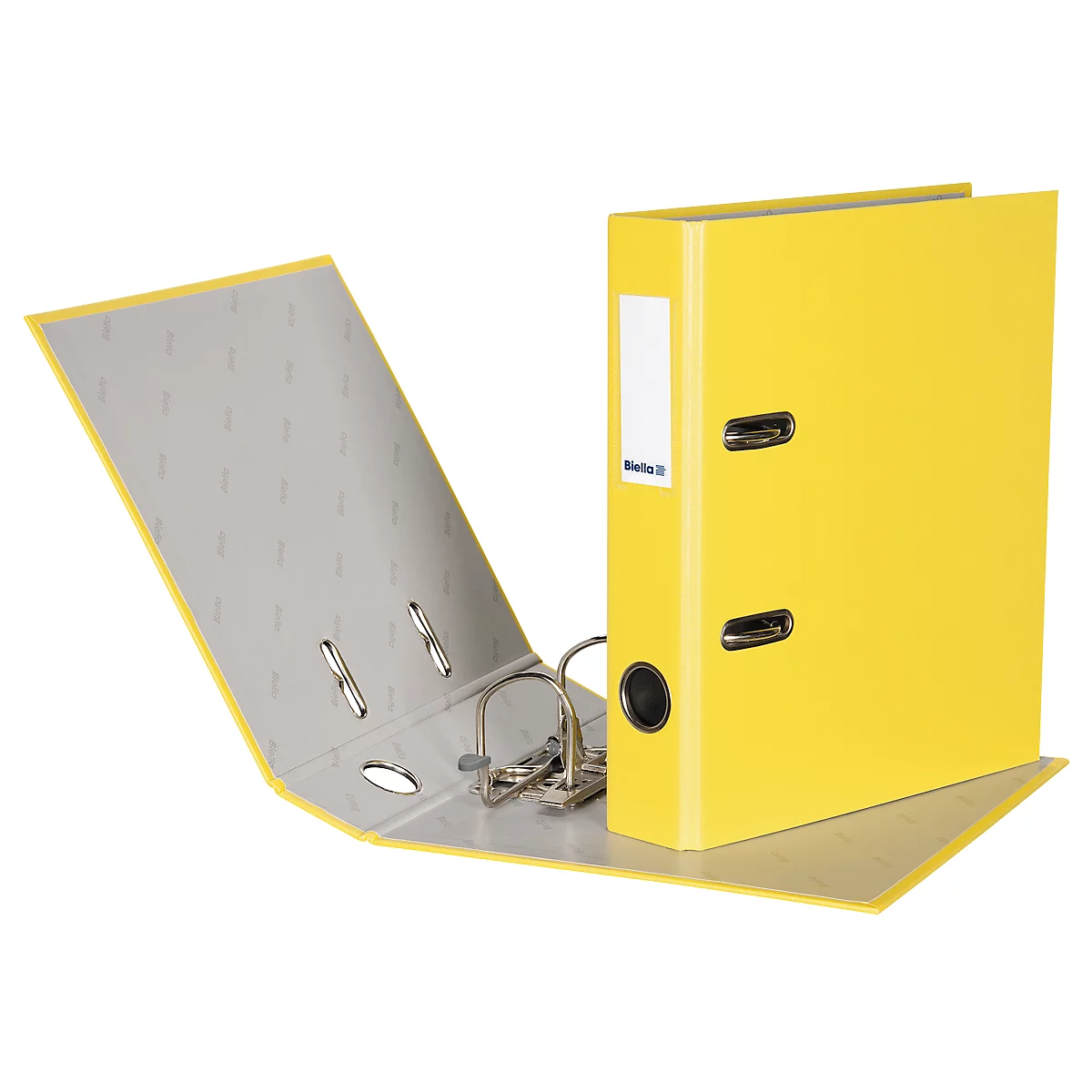 Biella Classeur Plasticolor® A5 4 cm, jaune