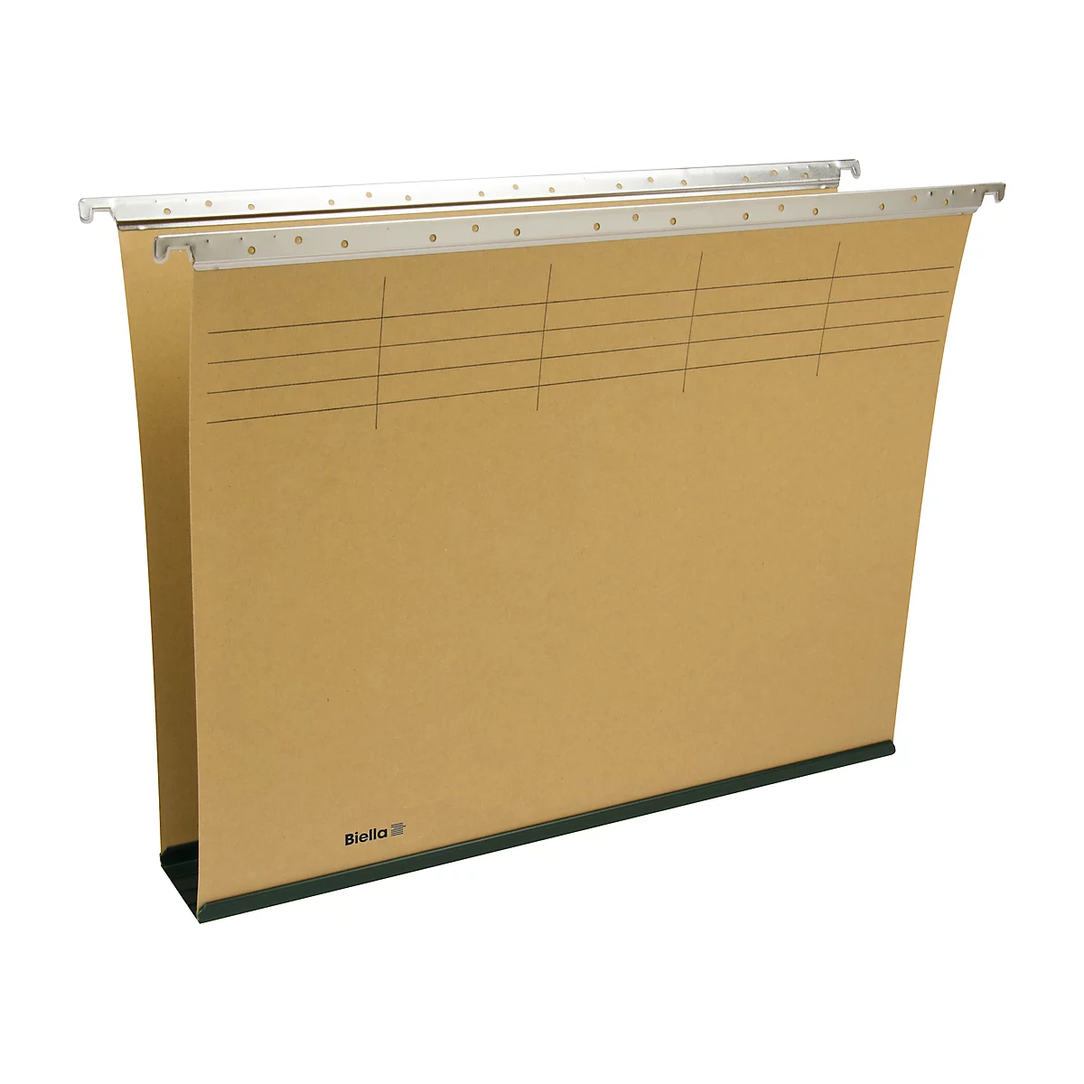 Biella Hängemappe Original, A4 25 cm mit breitem Boden 2 cm, 25 Stück