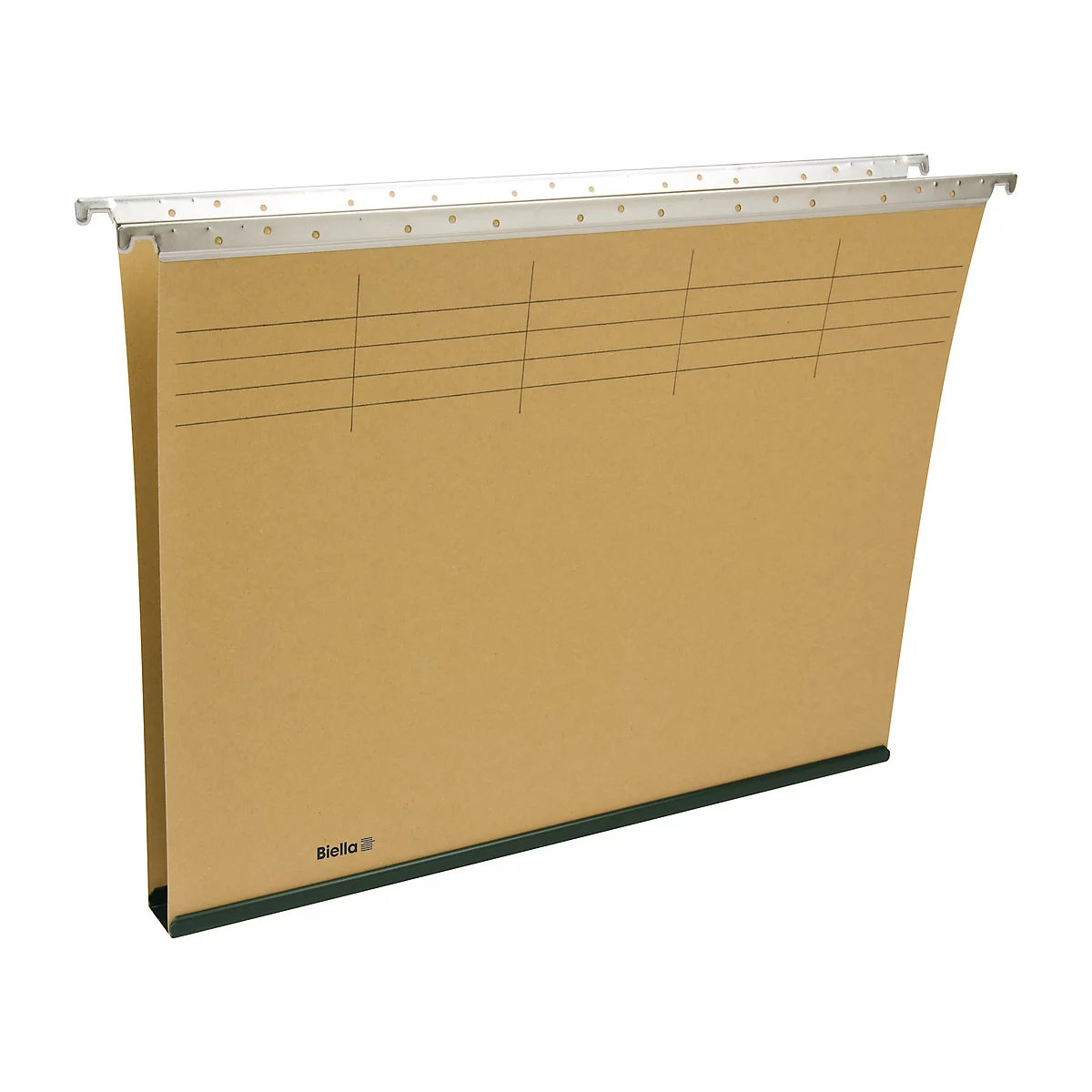 Biella Hängemappe Original, A4 25 cm mit breitem Boden 2 cm, 40 Stück
