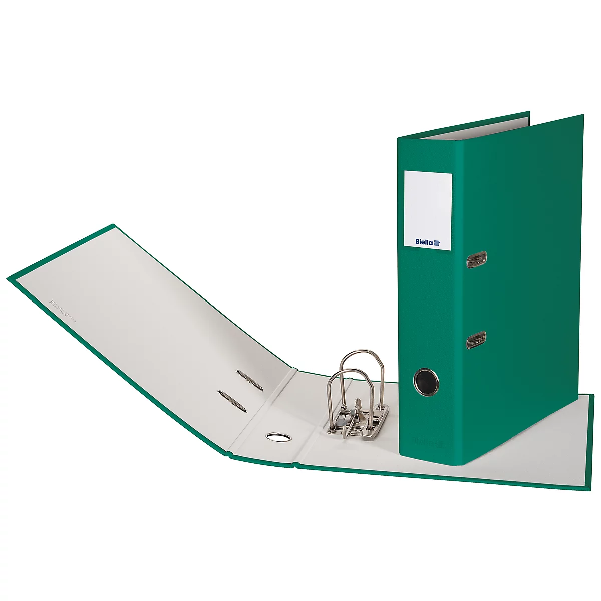 Biella Ordner Plasticolor® A4 7 cm Grün